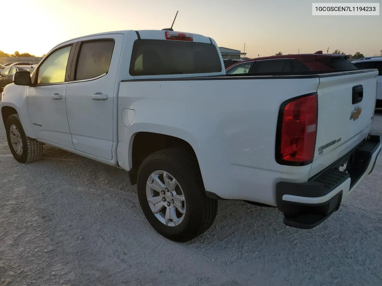 2020 Chevrolet Colorado Lt VIN: 1GCGSCEN7L1194233 Lot: 76934104