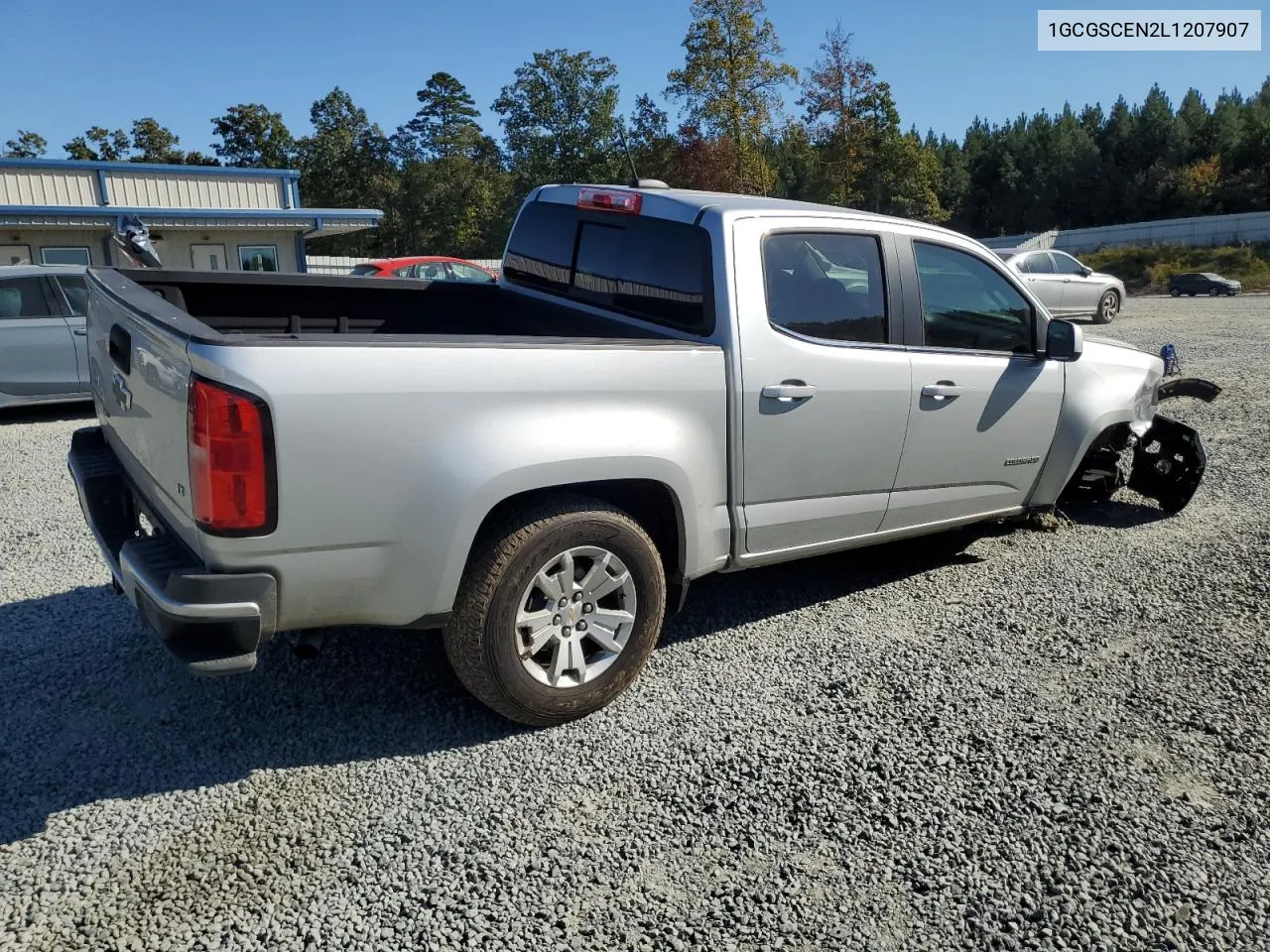 2020 Chevrolet Colorado Lt VIN: 1GCGSCEN2L1207907 Lot: 77137434