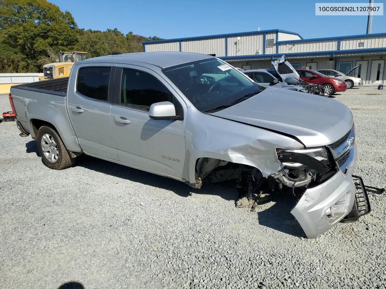 2020 Chevrolet Colorado Lt VIN: 1GCGSCEN2L1207907 Lot: 77137434