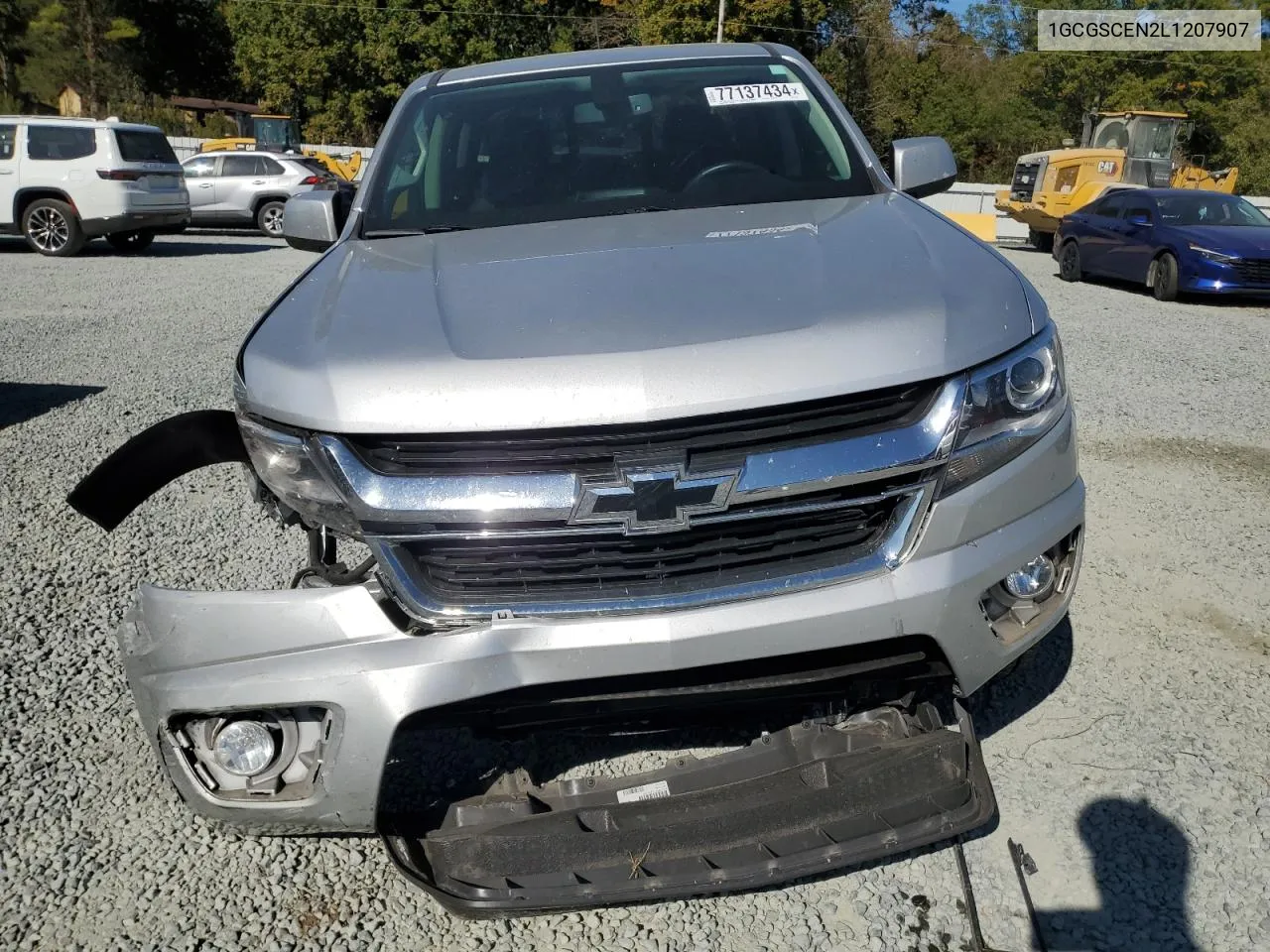 2020 Chevrolet Colorado Lt VIN: 1GCGSCEN2L1207907 Lot: 77137434