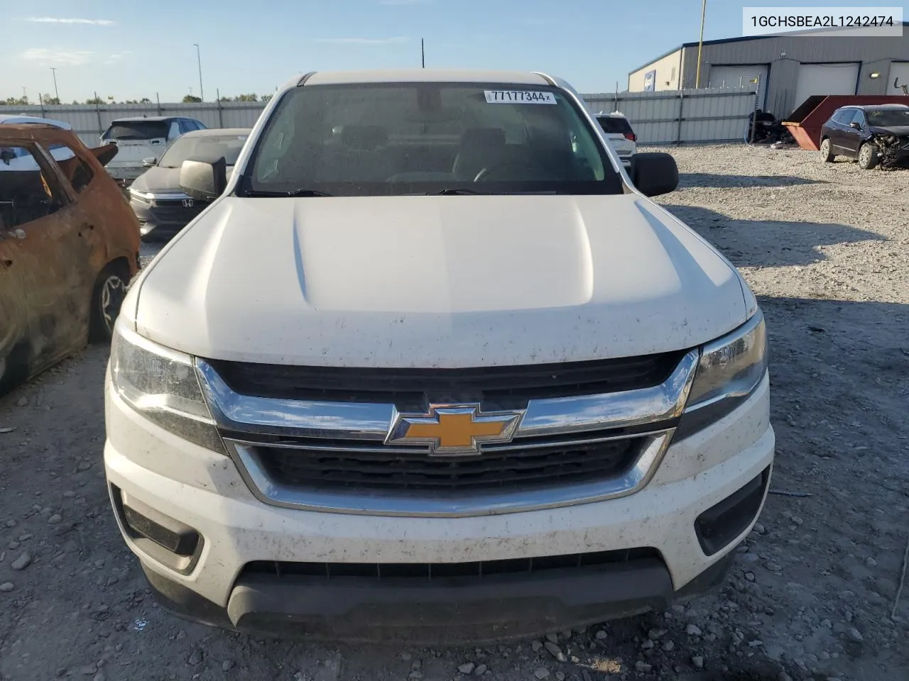 2020 Chevrolet Colorado VIN: 1GCHSBEA2L1242474 Lot: 77177344