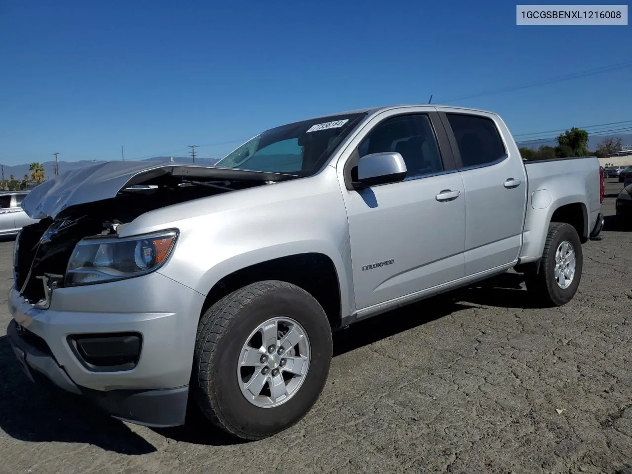 2020 Chevrolet Colorado VIN: 1GCGSBENXL1216008 Lot: 77358184