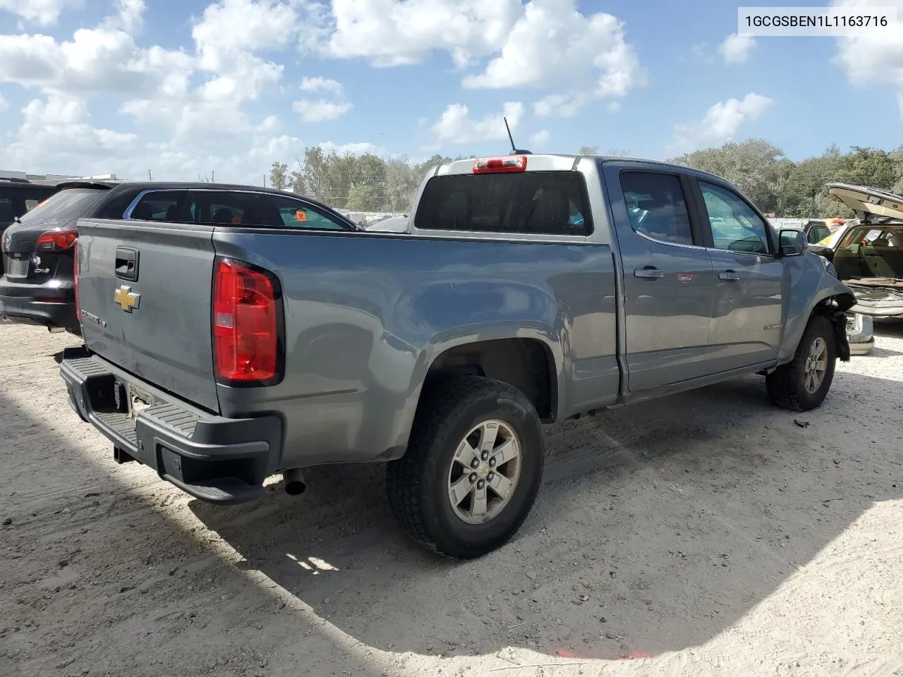 2020 Chevrolet Colorado VIN: 1GCGSBEN1L1163716 Lot: 77539054