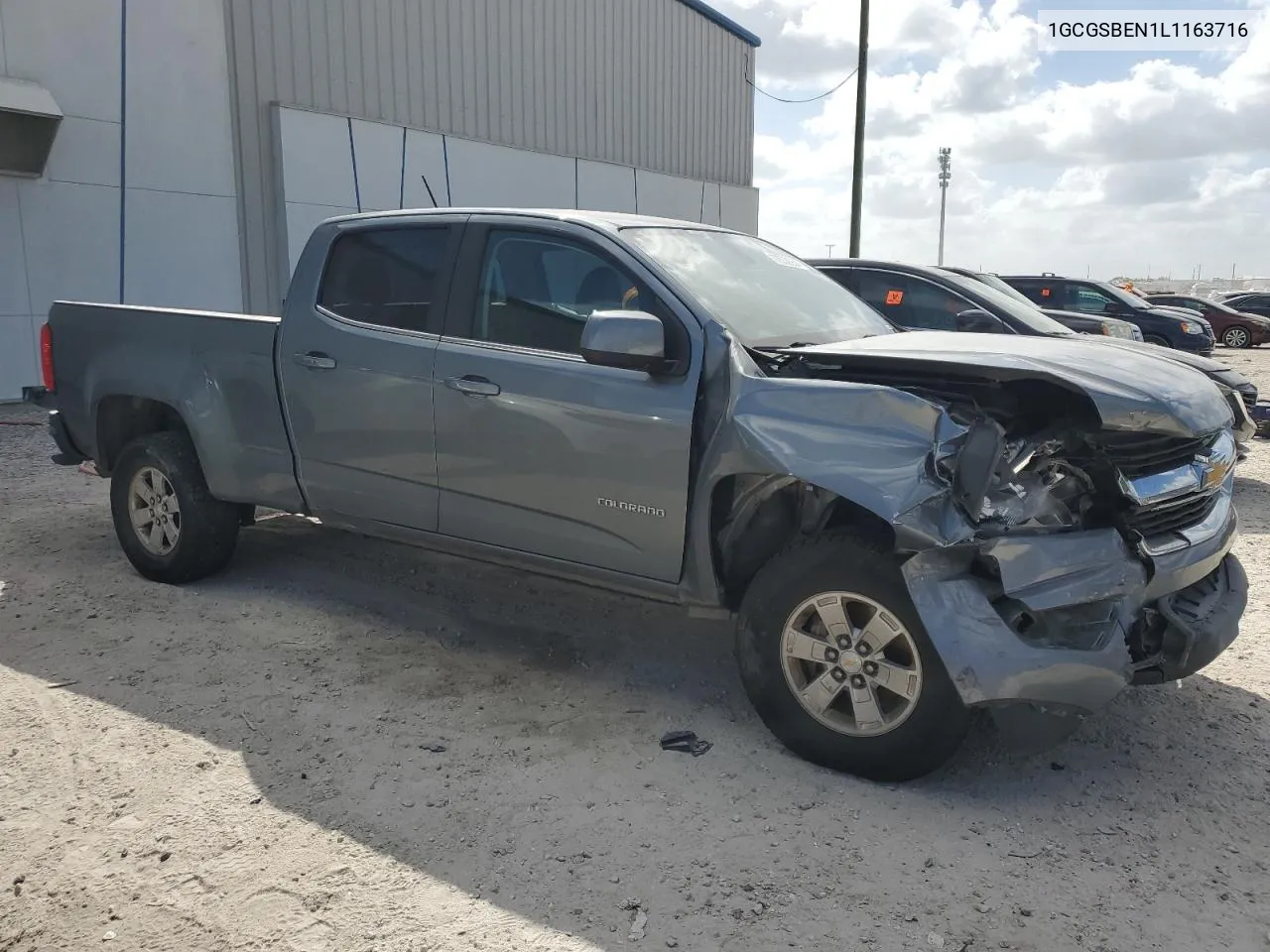 2020 Chevrolet Colorado VIN: 1GCGSBEN1L1163716 Lot: 77539054