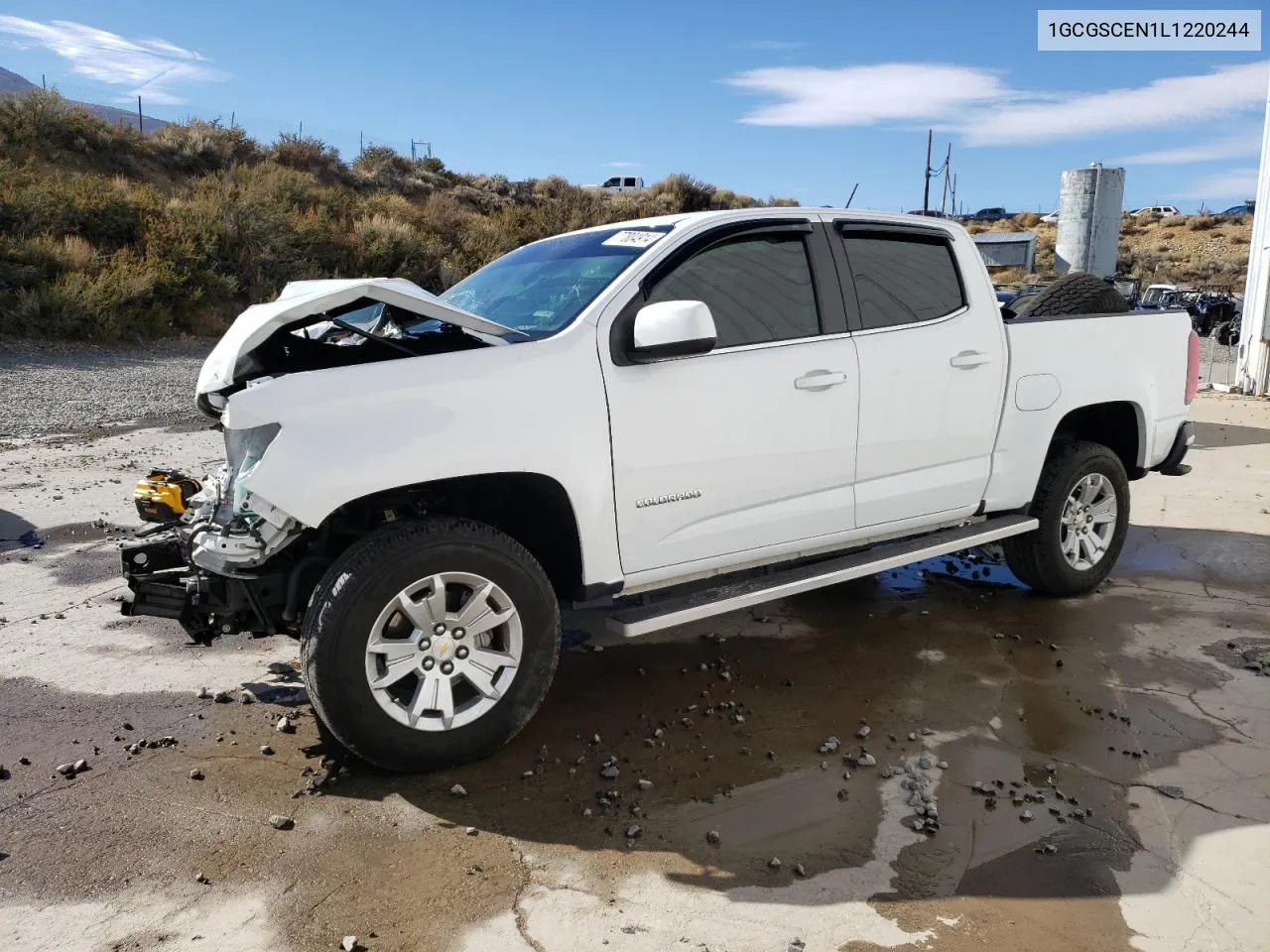 2020 Chevrolet Colorado Lt VIN: 1GCGSCEN1L1220244 Lot: 77804914