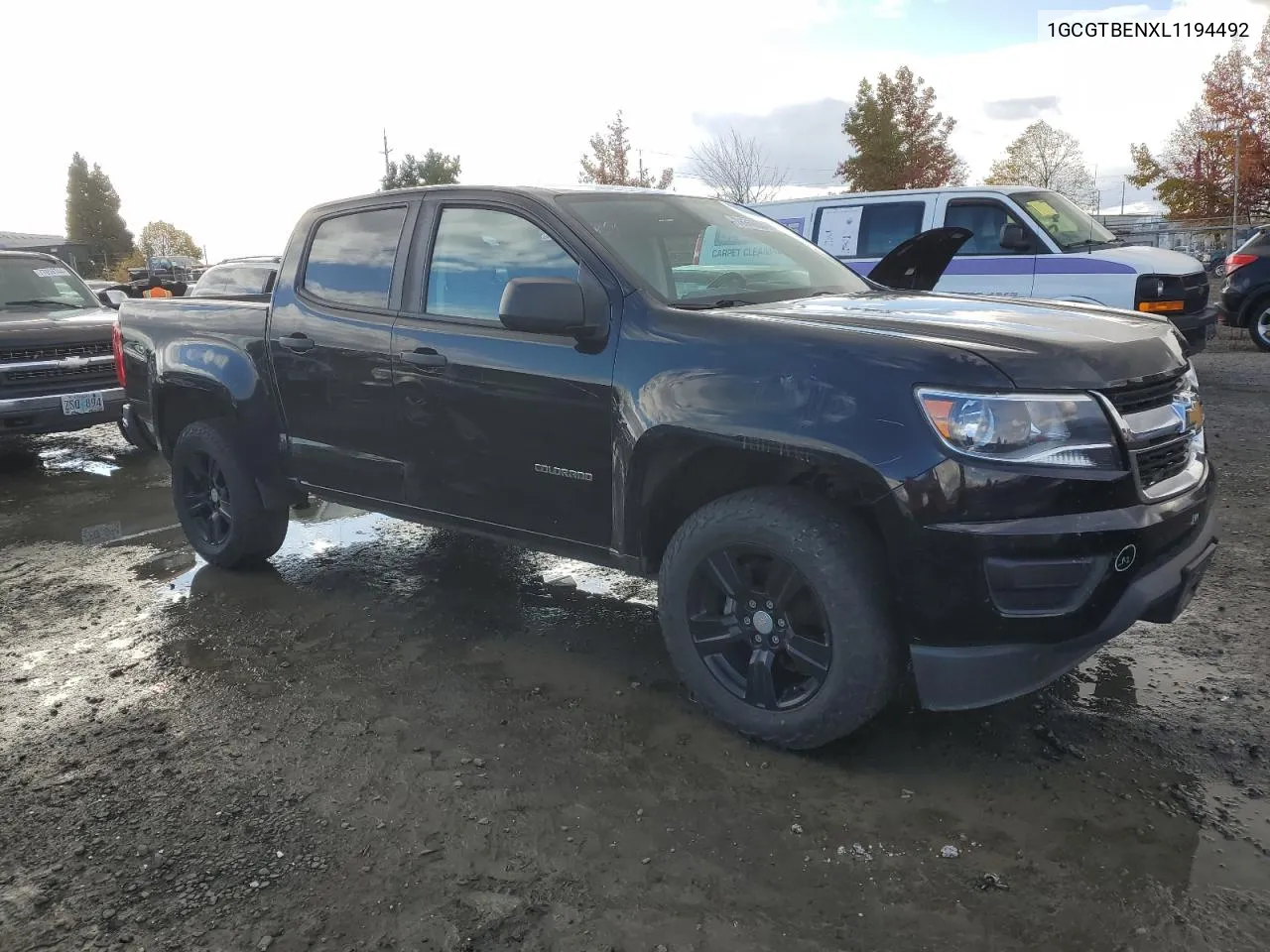 2020 Chevrolet Colorado VIN: 1GCGTBENXL1194492 Lot: 78346584