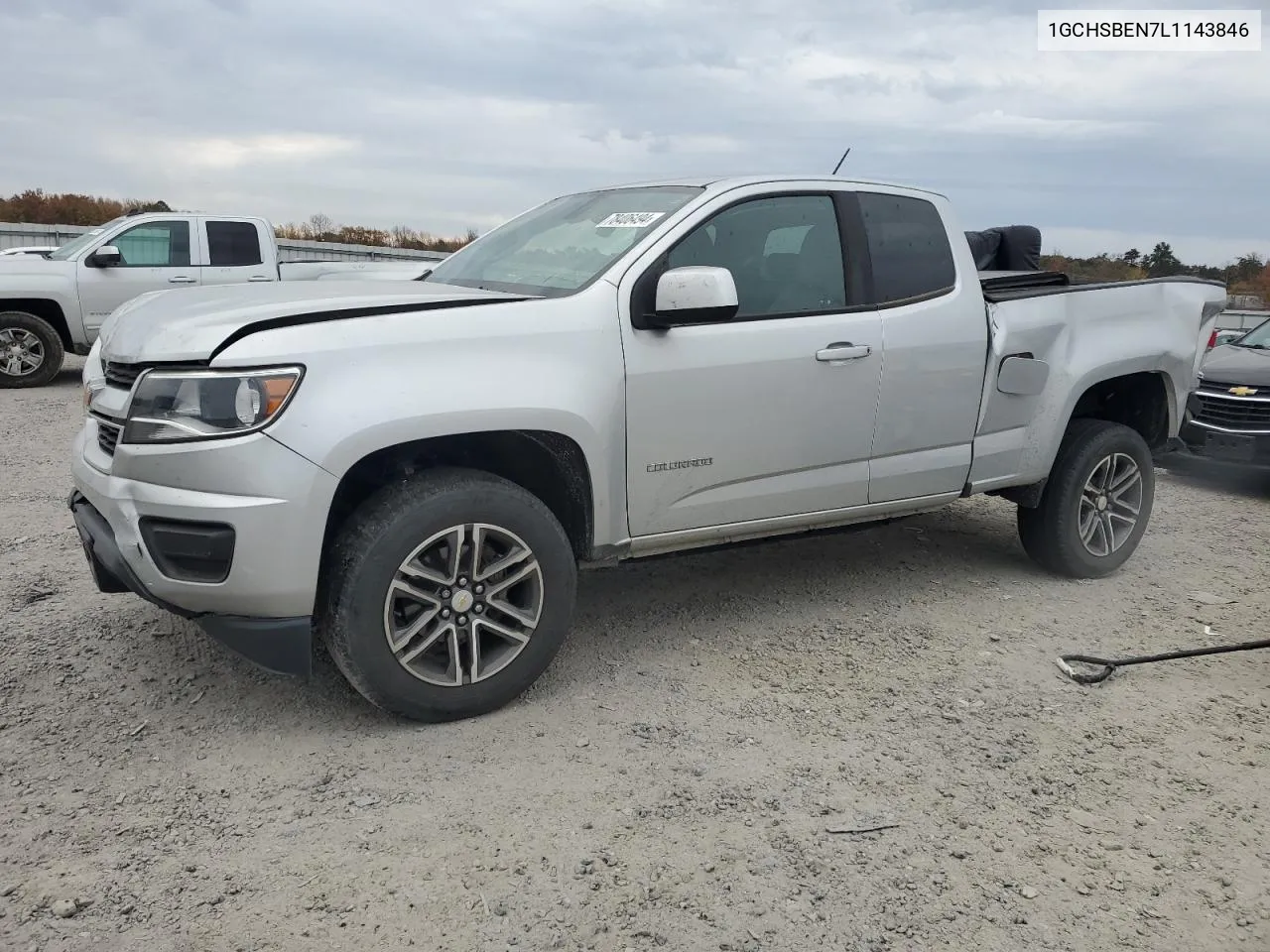 2020 Chevrolet Colorado VIN: 1GCHSBEN7L1143846 Lot: 78406494