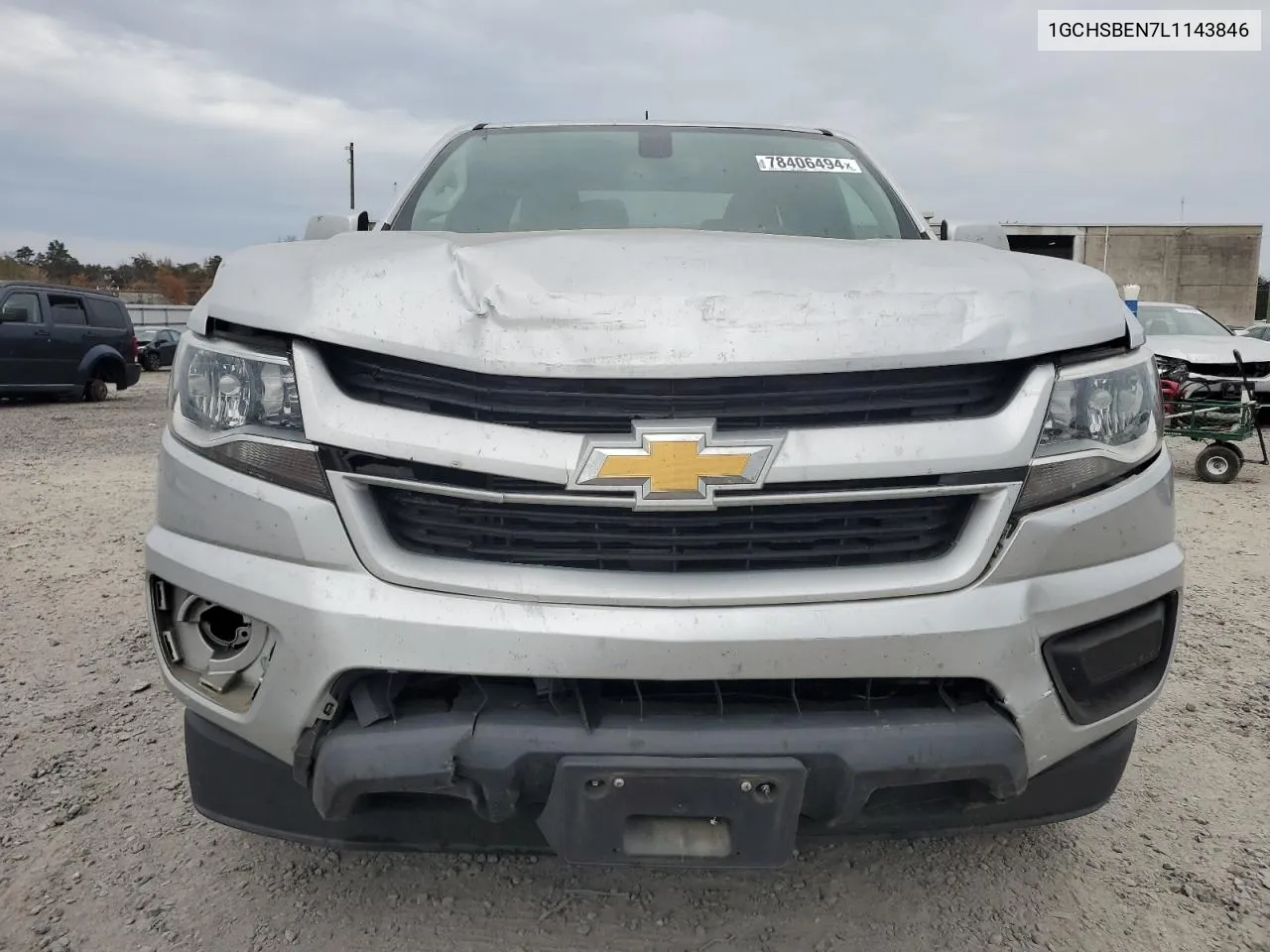 2020 Chevrolet Colorado VIN: 1GCHSBEN7L1143846 Lot: 78406494