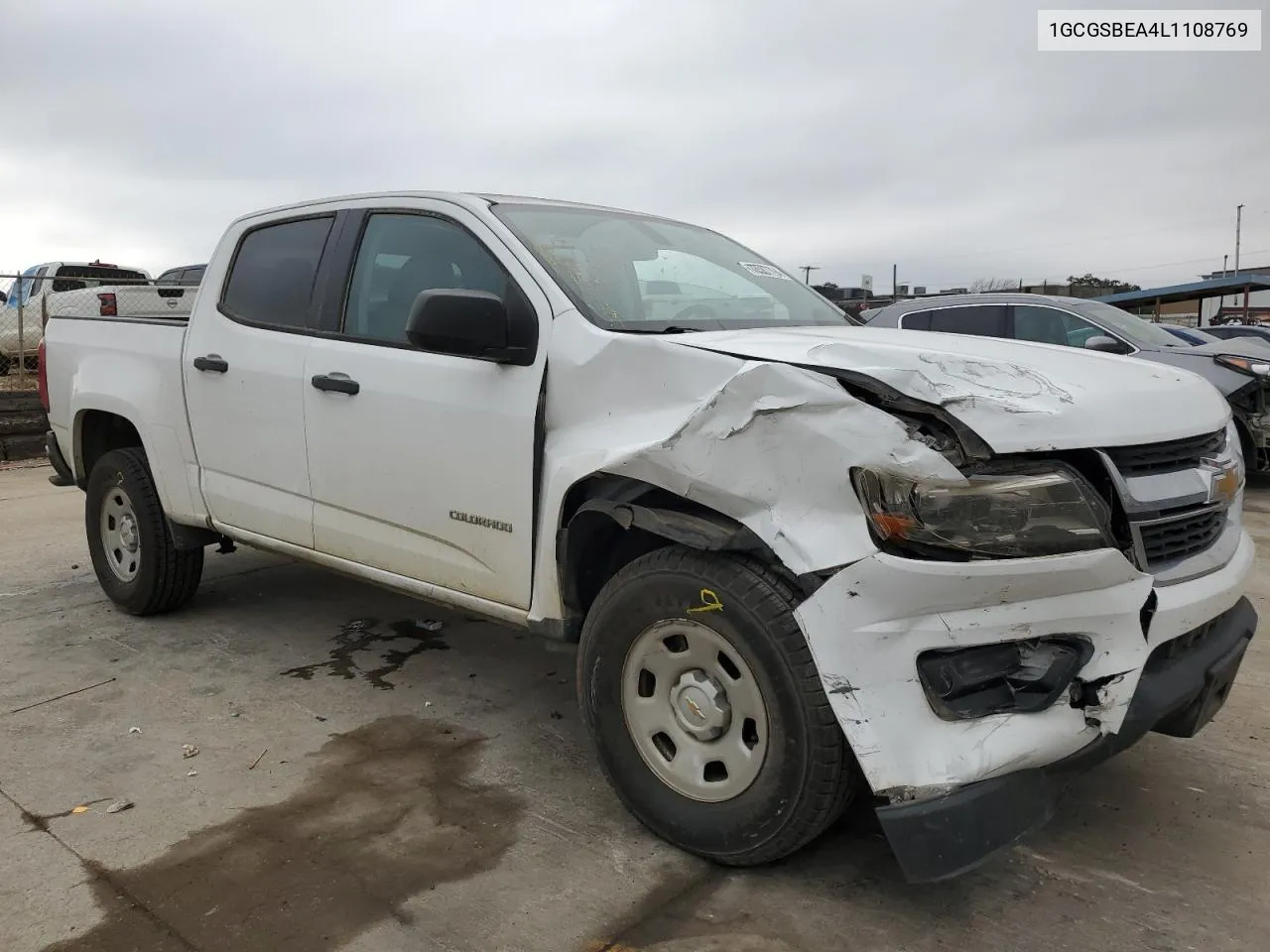 2020 Chevrolet Colorado VIN: 1GCGSBEA4L1108769 Lot: 78587794