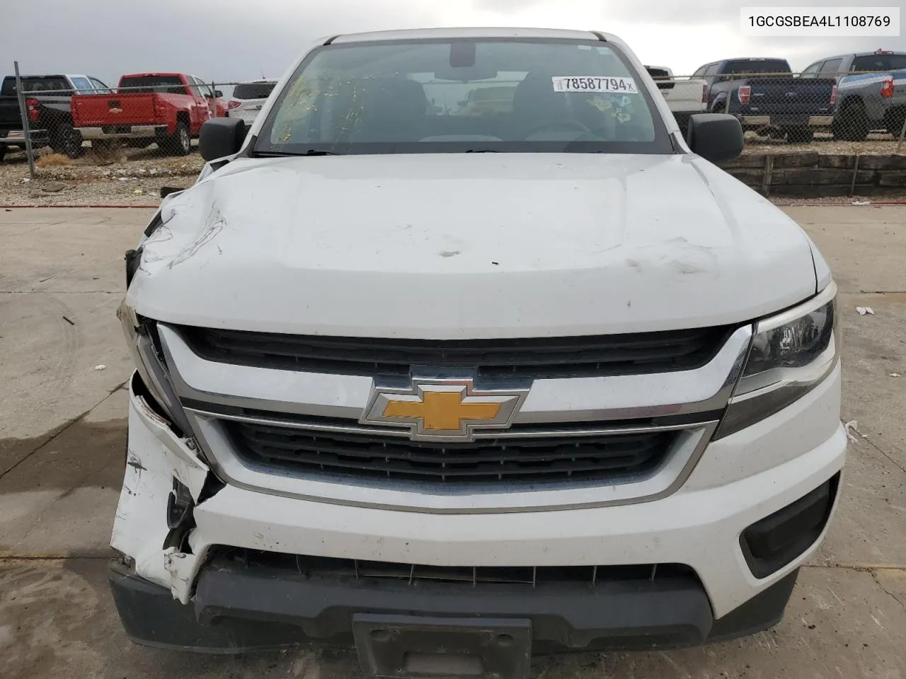 2020 Chevrolet Colorado VIN: 1GCGSBEA4L1108769 Lot: 78587794