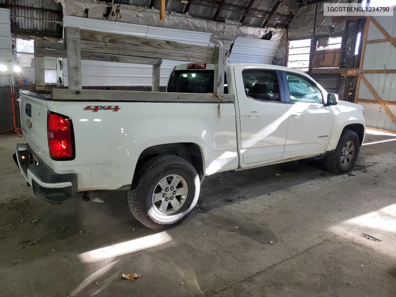 2020 Chevrolet Colorado VIN: 1GCGTBEN0L1234790 Lot: 79444064