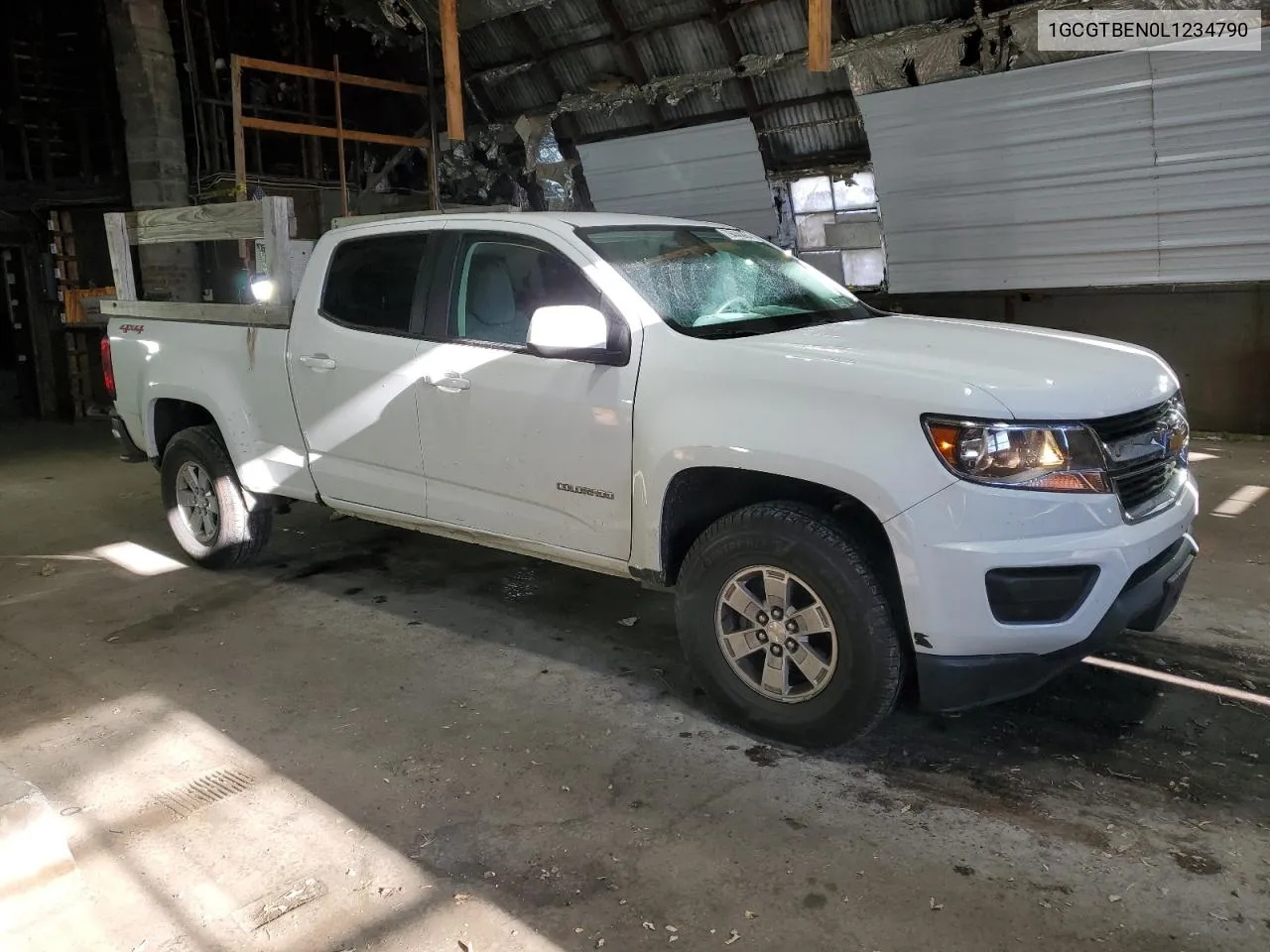 2020 Chevrolet Colorado VIN: 1GCGTBEN0L1234790 Lot: 79444064