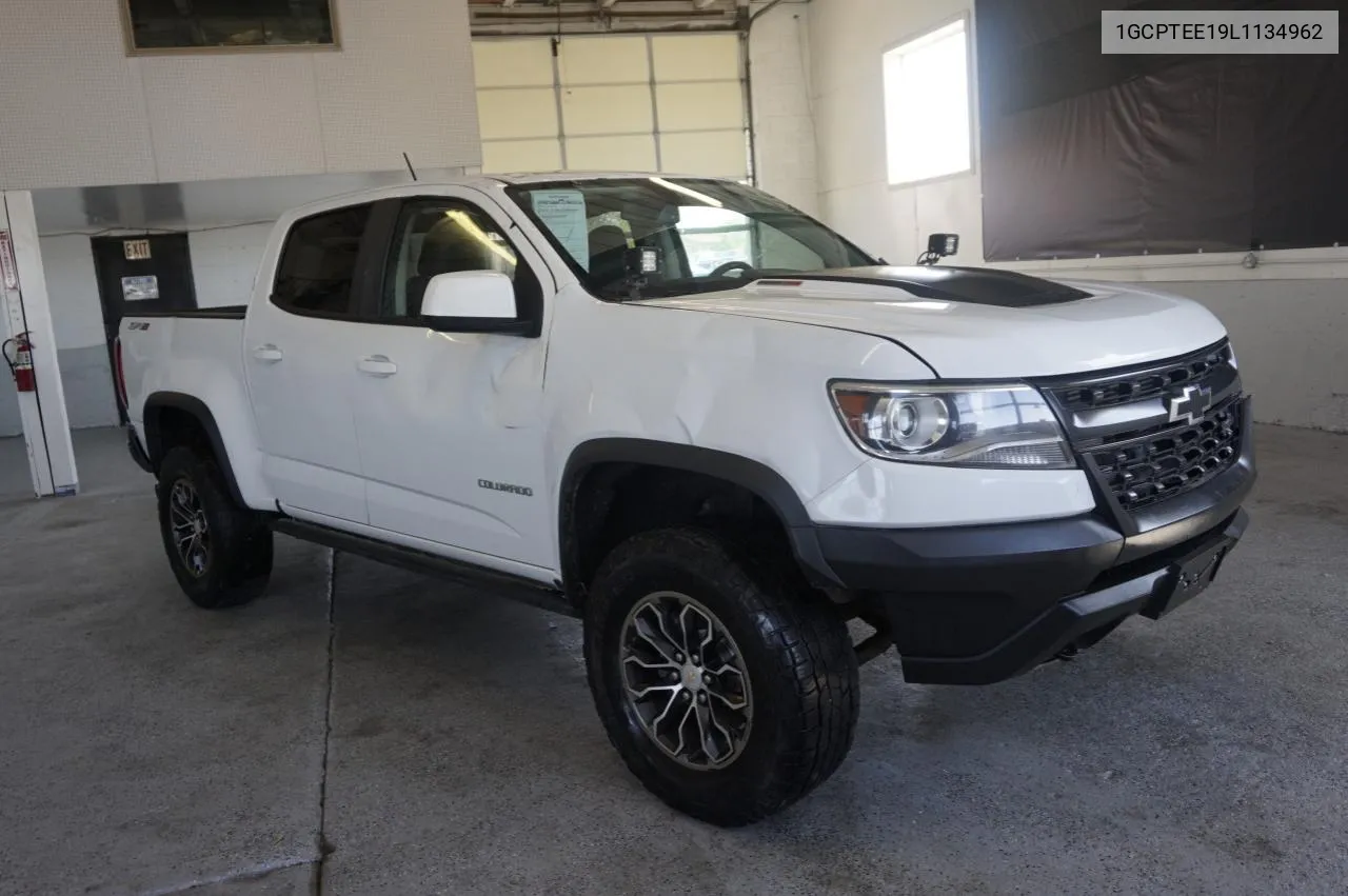 2020 Chevrolet Colorado Zr2 VIN: 1GCPTEE19L1134962 Lot: 80129764