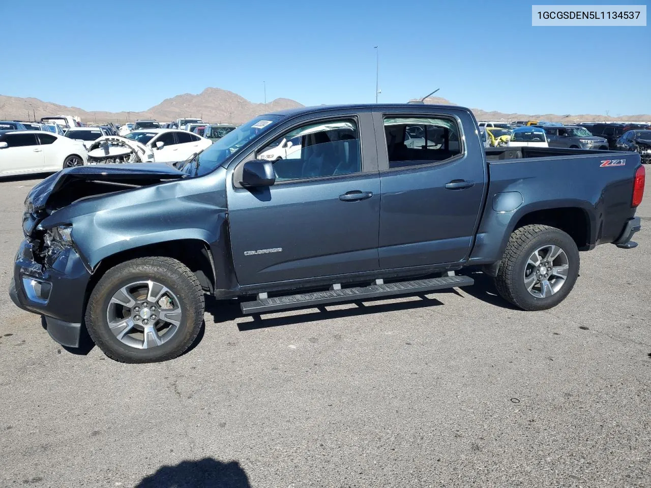 2020 Chevrolet Colorado Z71 VIN: 1GCGSDEN5L1134537 Lot: 80283384