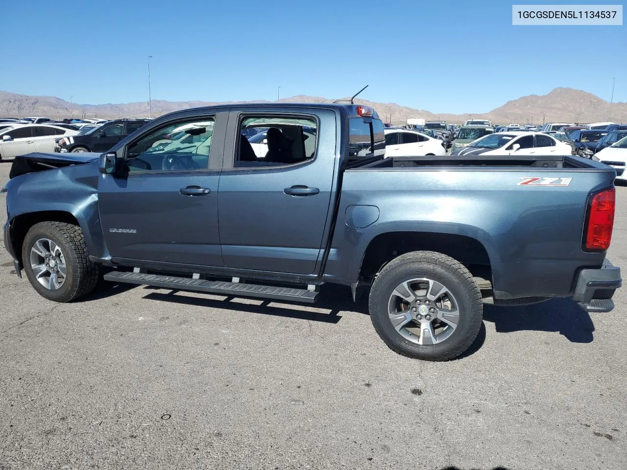 2020 Chevrolet Colorado Z71 VIN: 1GCGSDEN5L1134537 Lot: 80283384