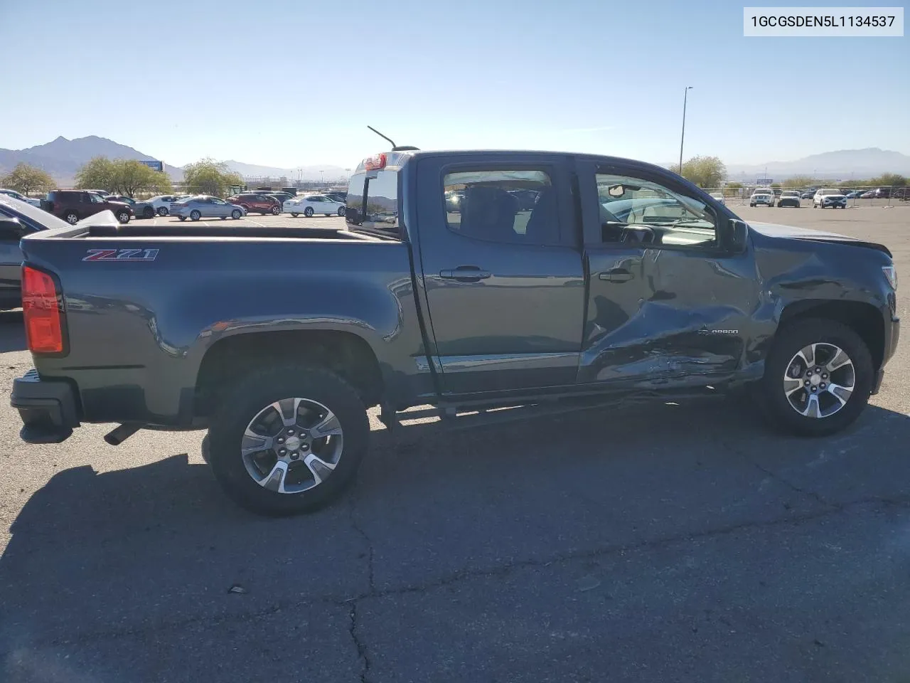 2020 Chevrolet Colorado Z71 VIN: 1GCGSDEN5L1134537 Lot: 80283384