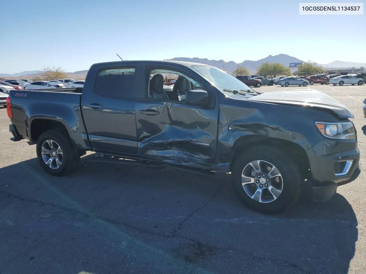 2020 Chevrolet Colorado Z71 VIN: 1GCGSDEN5L1134537 Lot: 80283384