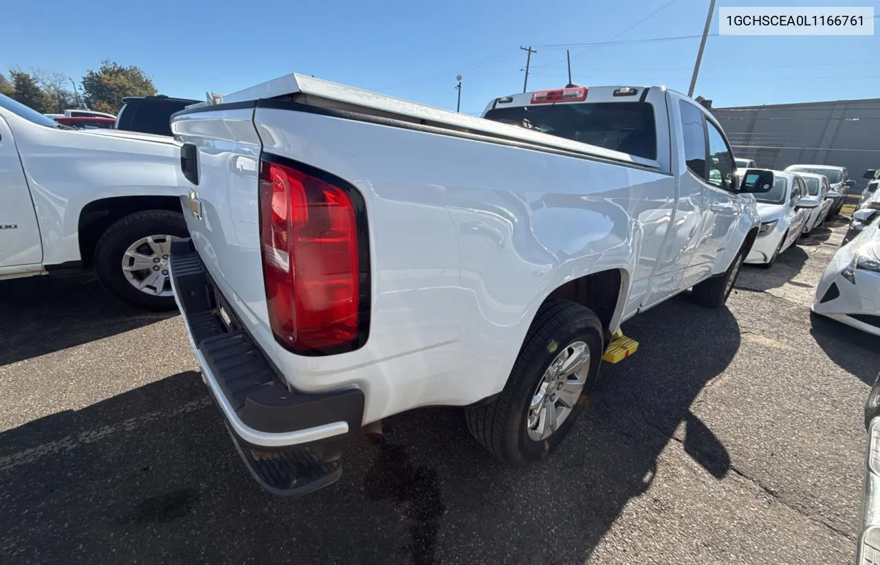 2020 Chevrolet Colorado Lt VIN: 1GCHSCEA0L1166761 Lot: 80894654