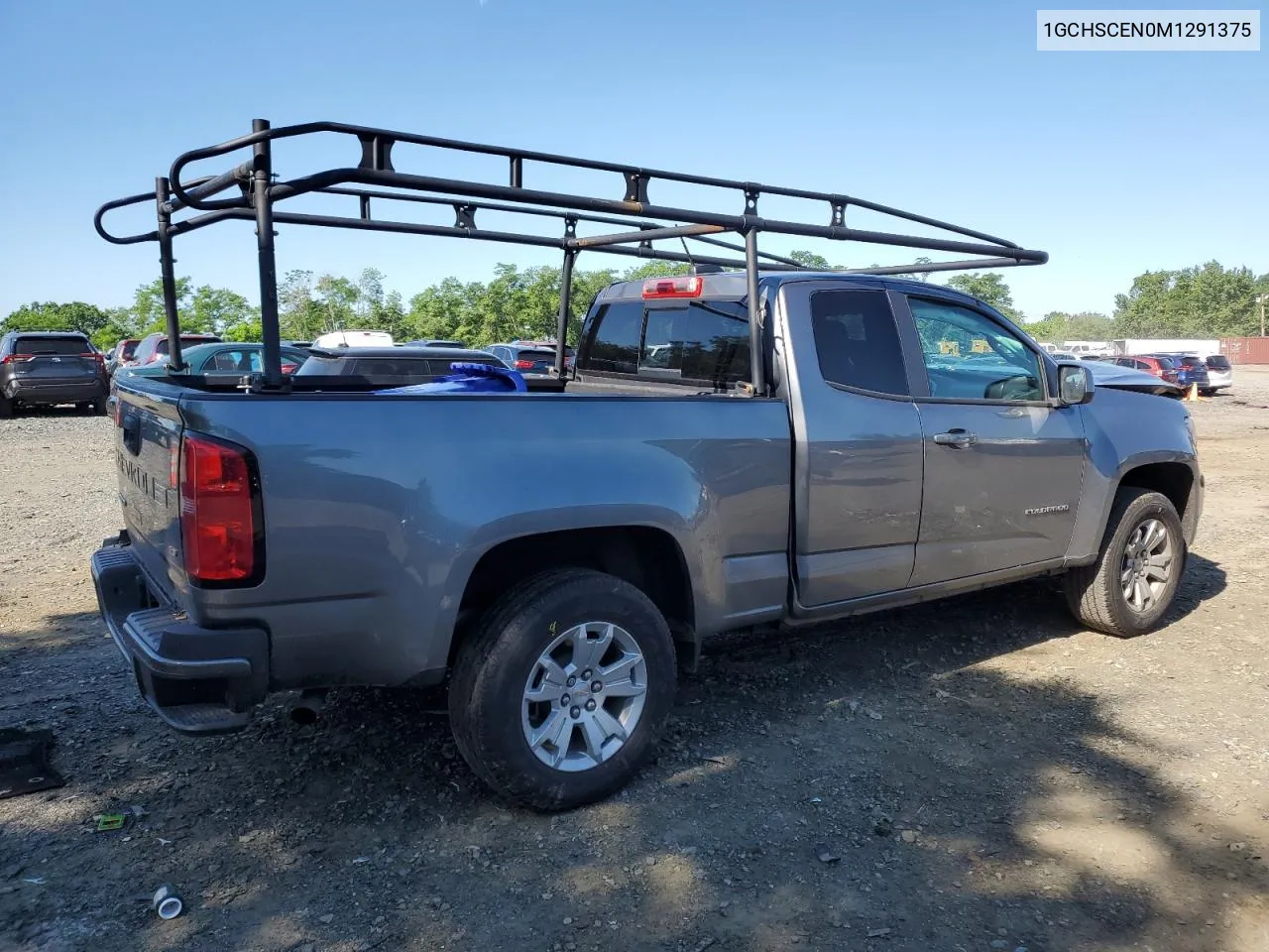 2021 Chevrolet Colorado Lt VIN: 1GCHSCEN0M1291375 Lot: 56485074