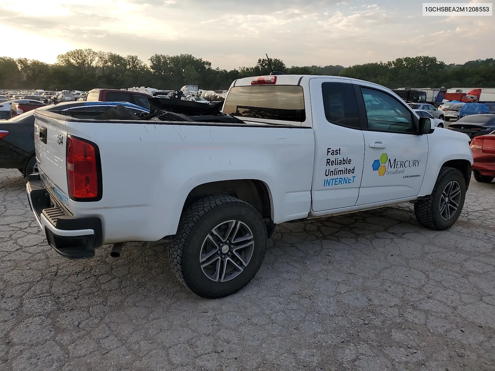 1GCHSBEA2M1208553 2021 Chevrolet Colorado