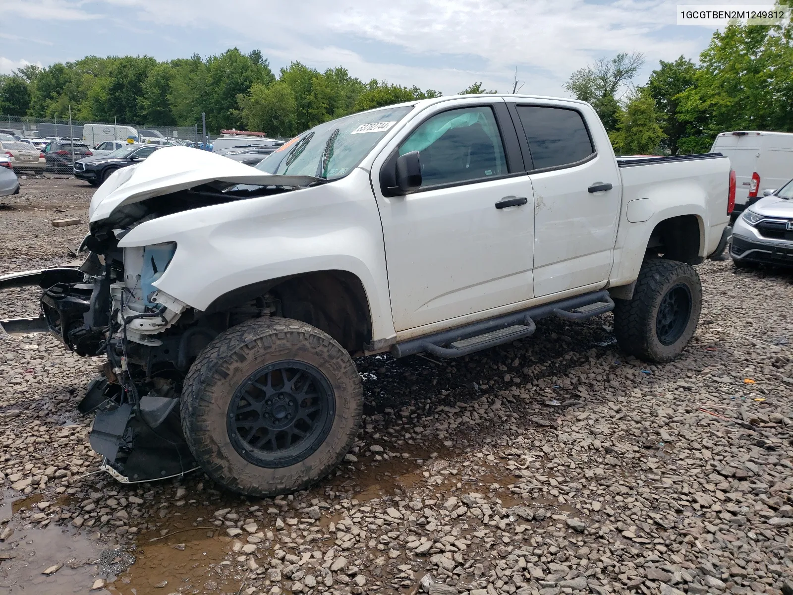 2021 Chevrolet Colorado VIN: 1GCGTBEN2M1249812 Lot: 63782744