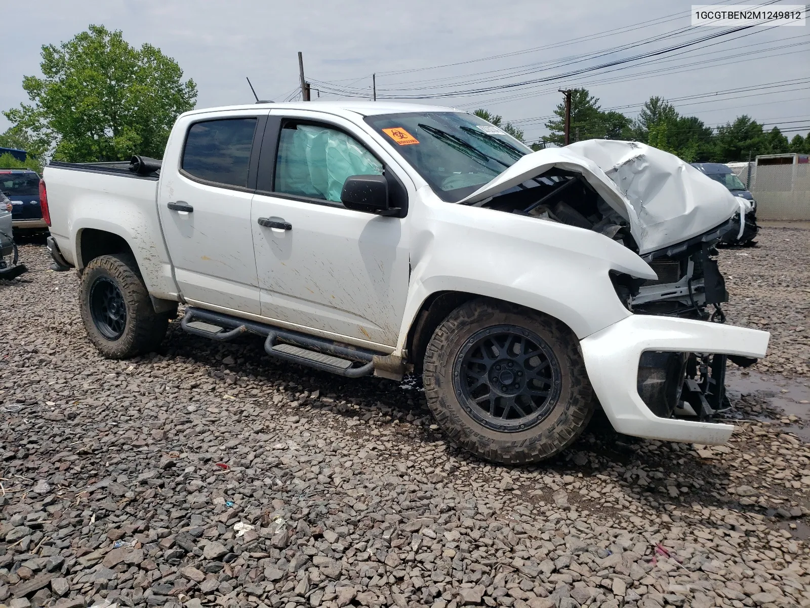 2021 Chevrolet Colorado VIN: 1GCGTBEN2M1249812 Lot: 63782744