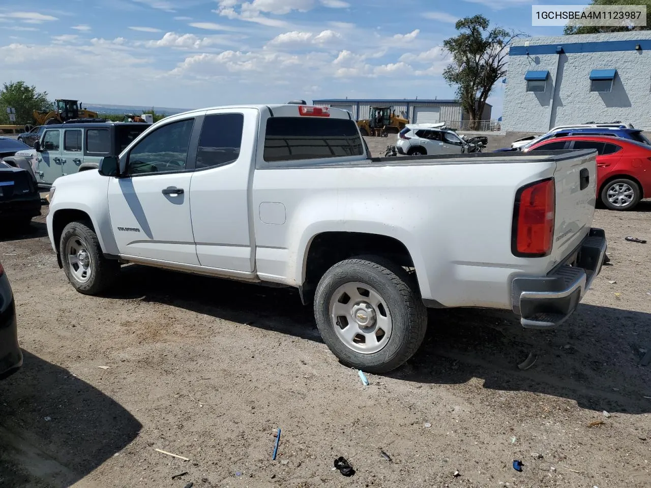 2021 Chevrolet Colorado VIN: 1GCHSBEA4M1123987 Lot: 64232254