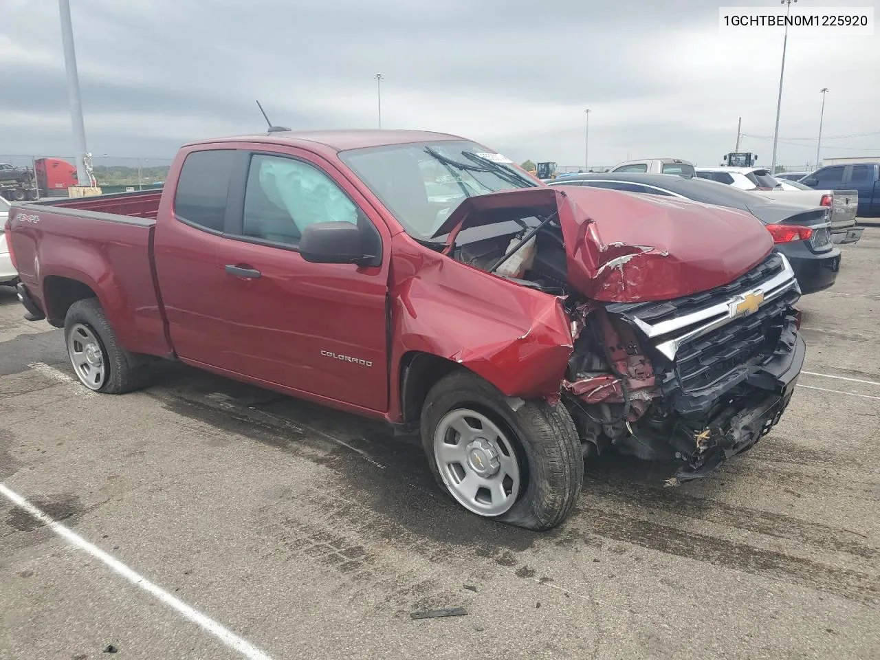 2021 Chevrolet Colorado VIN: 1GCHTBEN0M1225920 Lot: 65520074