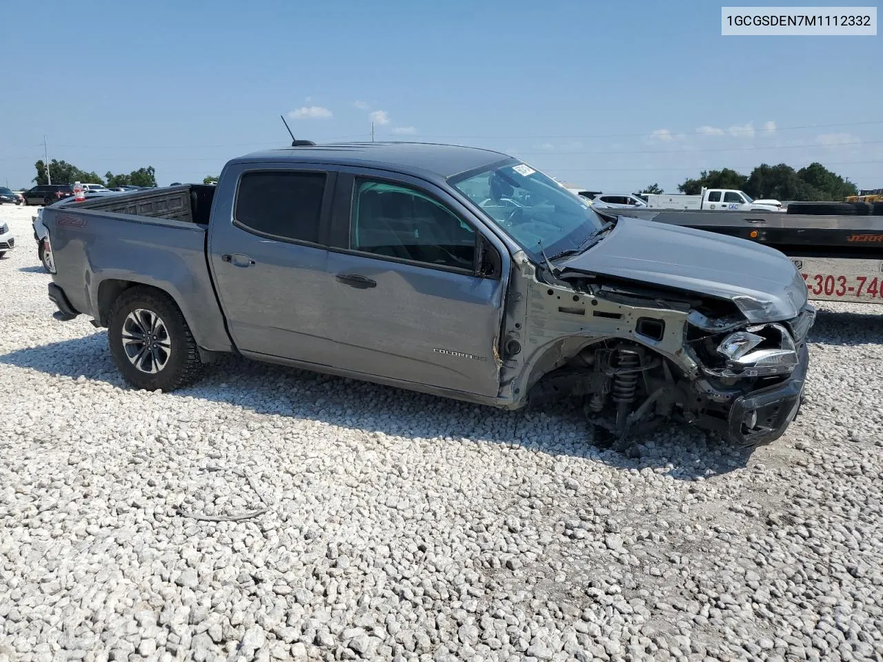 1GCGSDEN7M1112332 2021 Chevrolet Colorado Z71