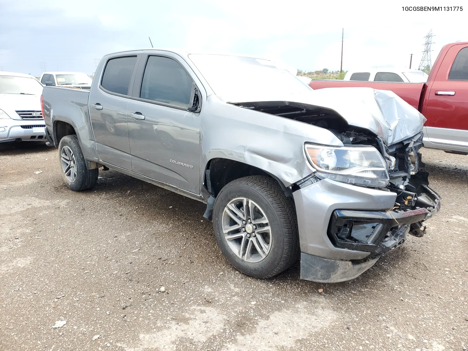 1GCGSBEN9M1131775 2021 Chevrolet Colorado