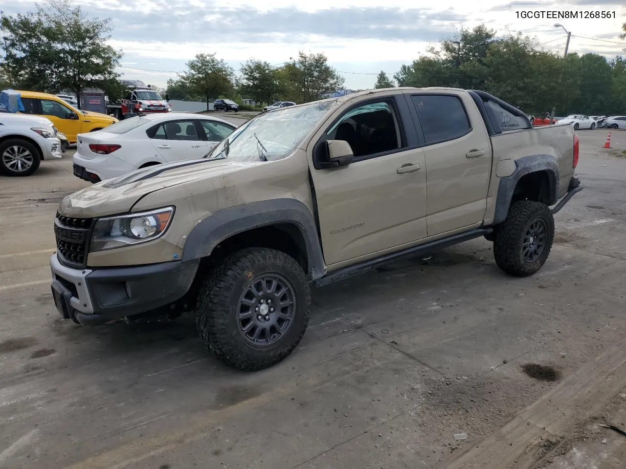 2021 Chevrolet Colorado Zr2 VIN: 1GCGTEEN8M1268561 Lot: 67517314