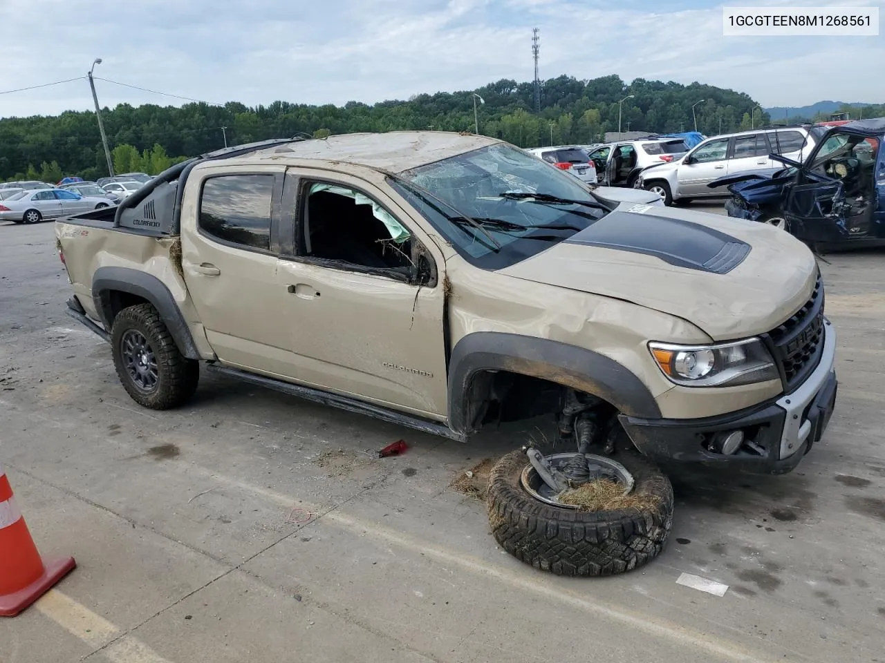 2021 Chevrolet Colorado Zr2 VIN: 1GCGTEEN8M1268561 Lot: 67517314