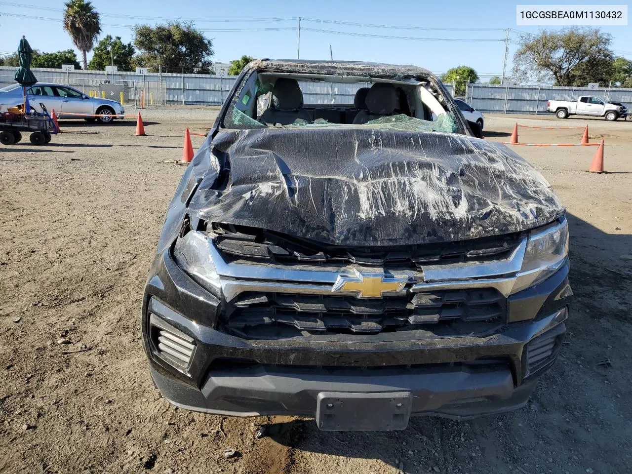 2021 Chevrolet Colorado VIN: 1GCGSBEA0M1130432 Lot: 68632934