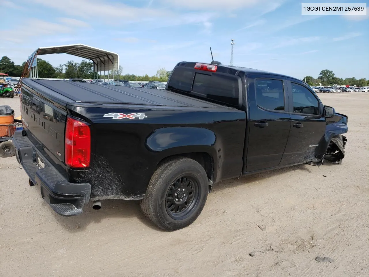 1GCGTCEN2M1257639 2021 Chevrolet Colorado Lt