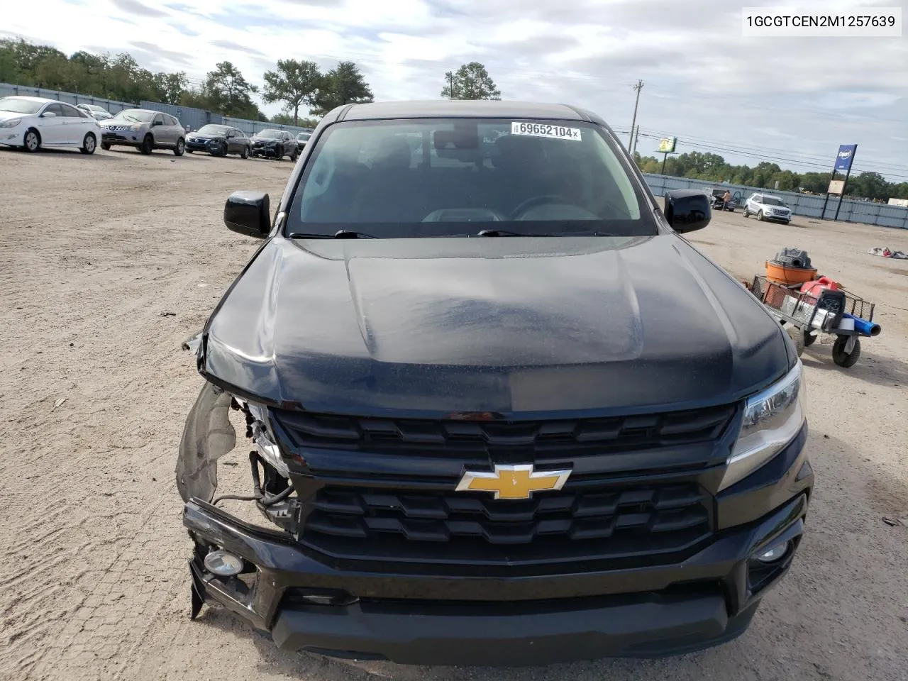 2021 Chevrolet Colorado Lt VIN: 1GCGTCEN2M1257639 Lot: 69652104