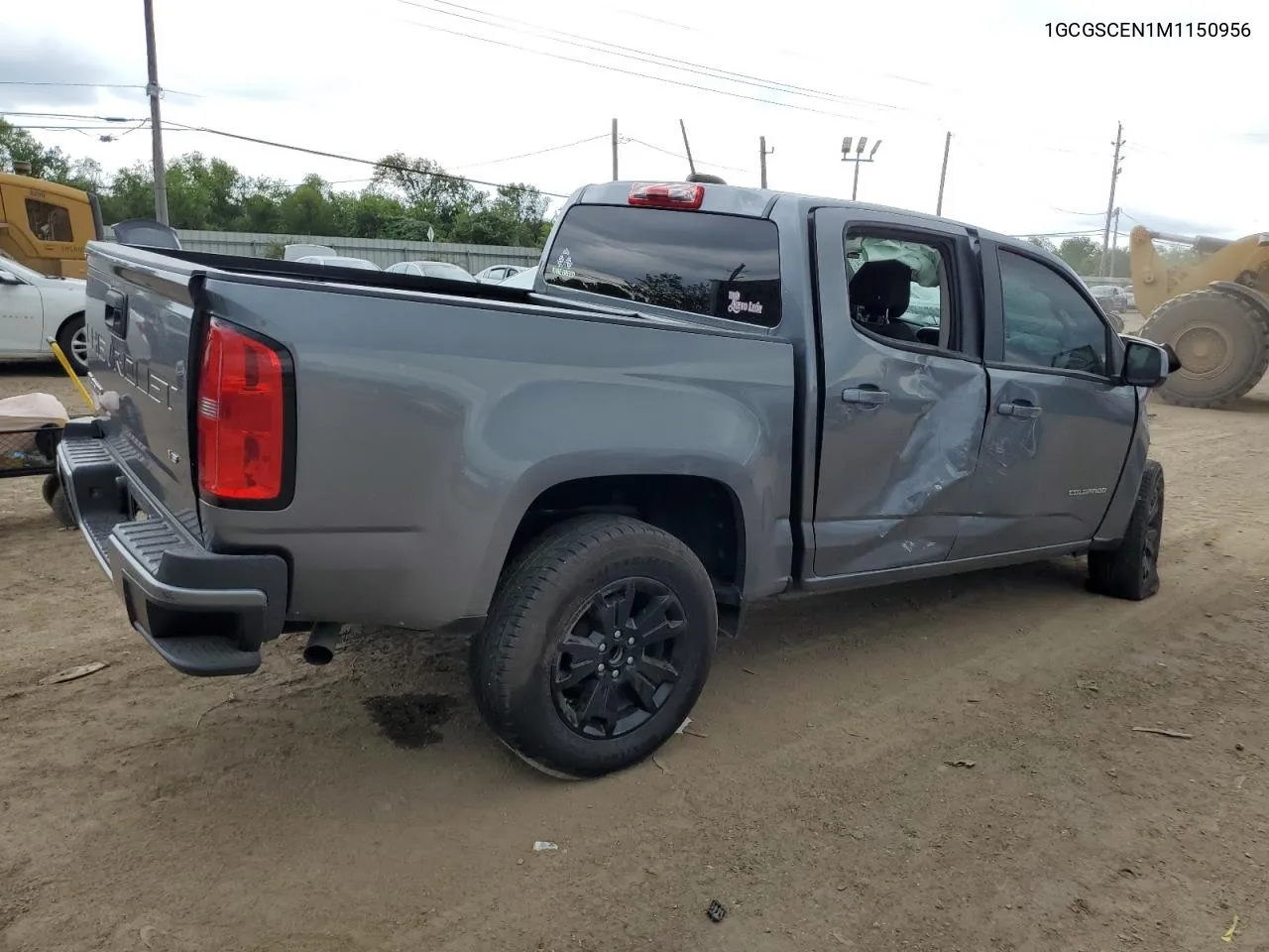 2021 Chevrolet Colorado Lt VIN: 1GCGSCEN1M1150956 Lot: 70886404