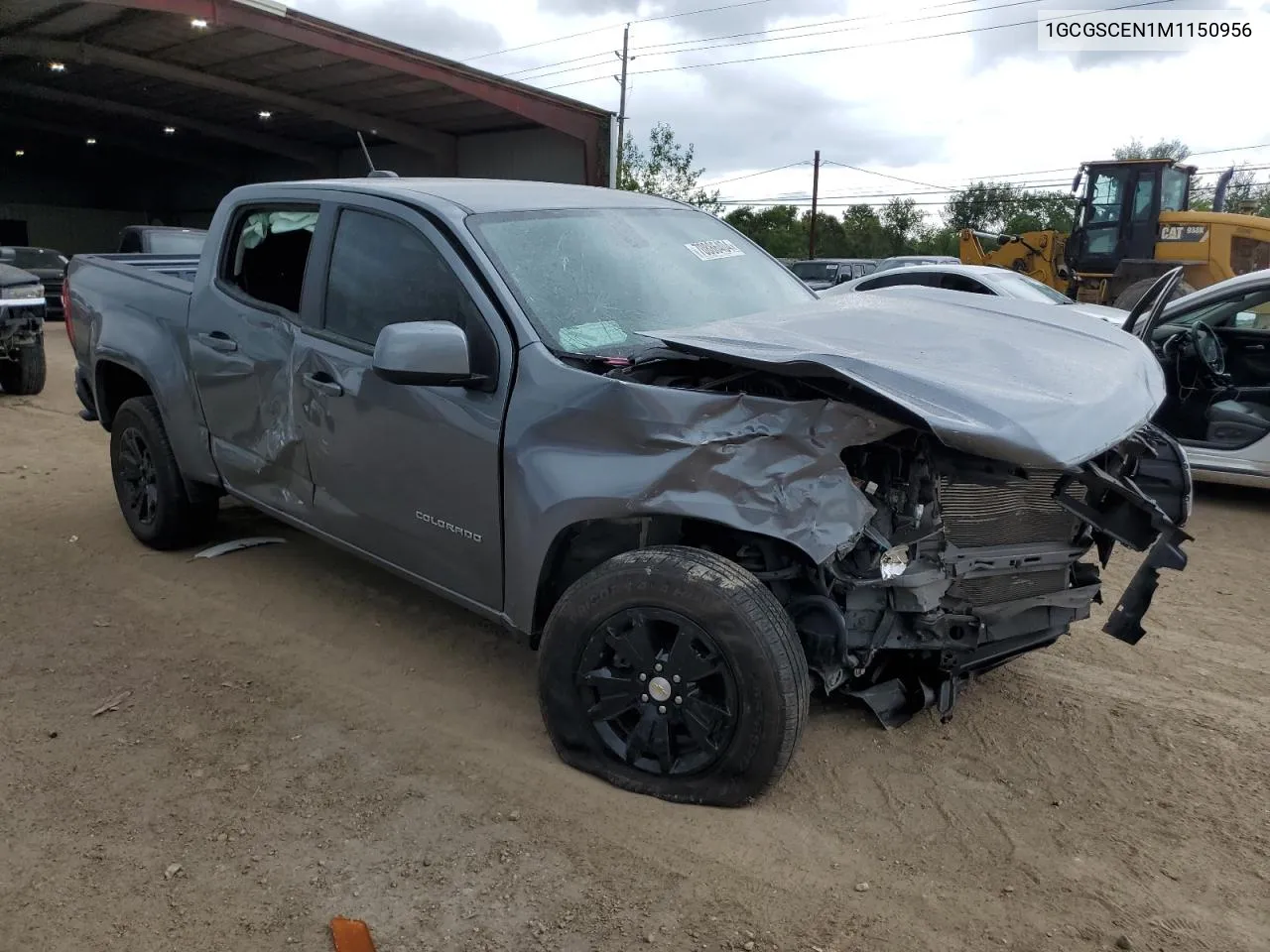 2021 Chevrolet Colorado Lt VIN: 1GCGSCEN1M1150956 Lot: 70886404