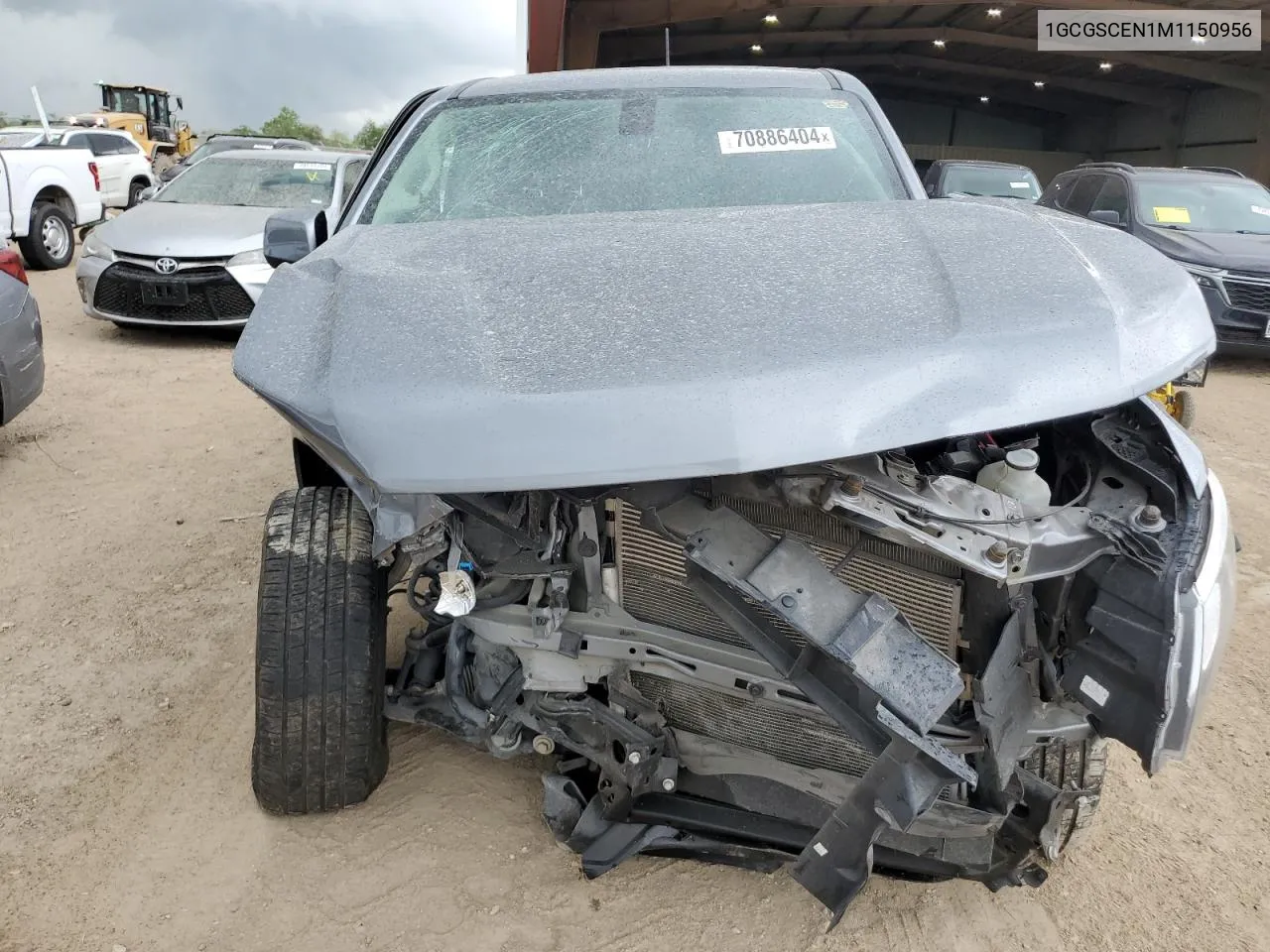 2021 Chevrolet Colorado Lt VIN: 1GCGSCEN1M1150956 Lot: 70886404