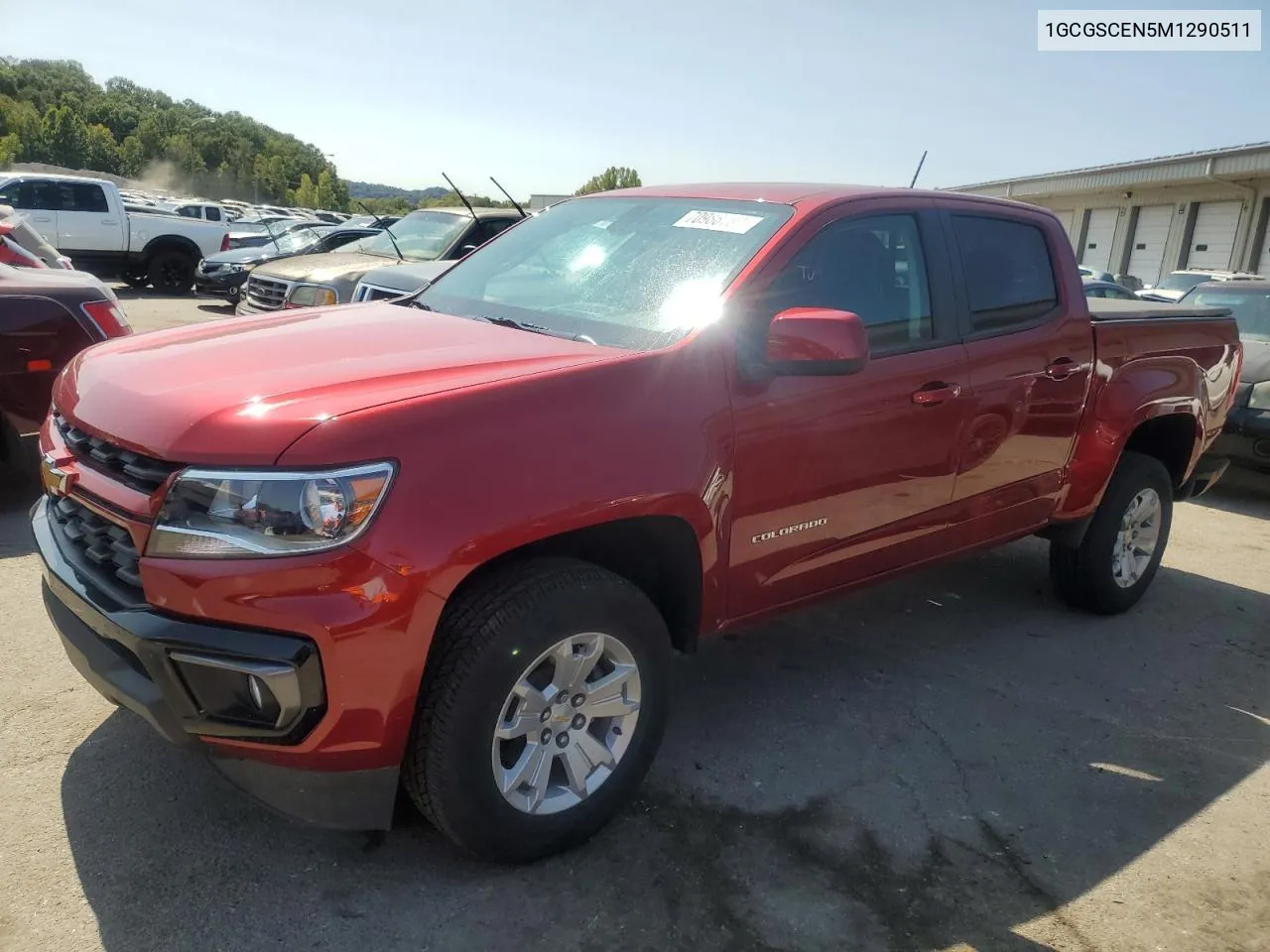 2021 Chevrolet Colorado Lt VIN: 1GCGSCEN5M1290511 Lot: 70988794