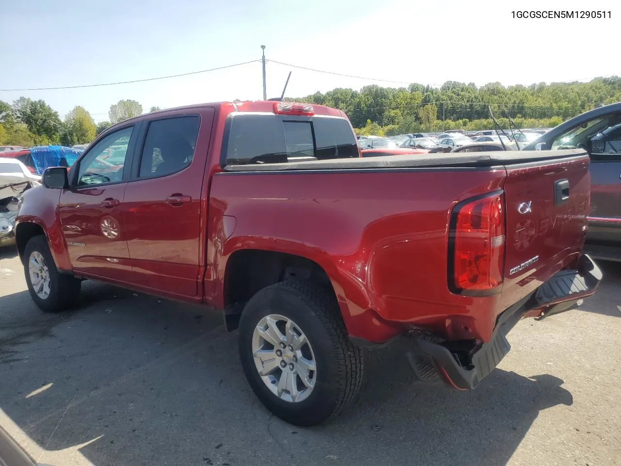 2021 Chevrolet Colorado Lt VIN: 1GCGSCEN5M1290511 Lot: 70988794