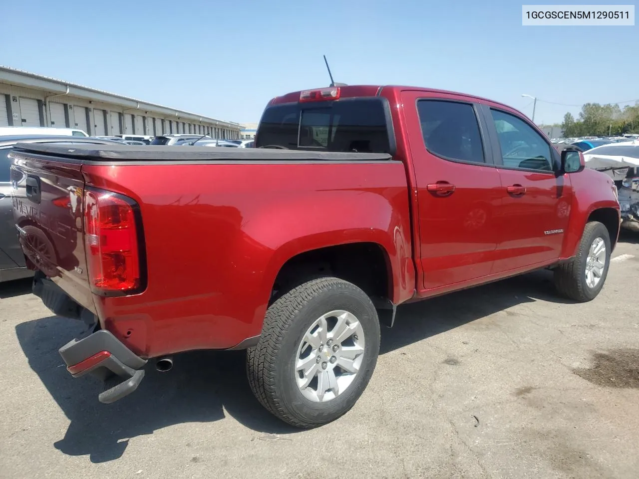 2021 Chevrolet Colorado Lt VIN: 1GCGSCEN5M1290511 Lot: 70988794