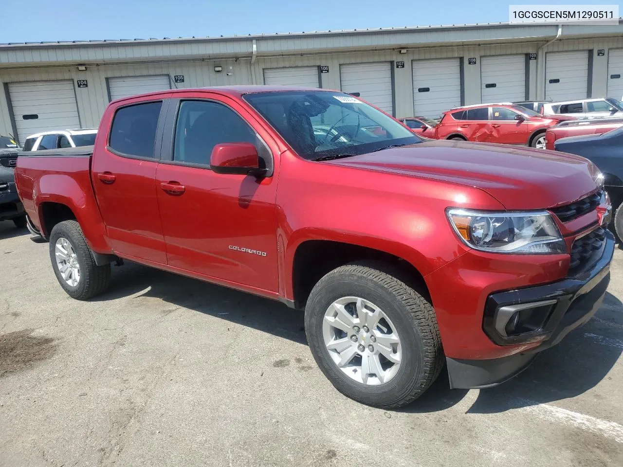 2021 Chevrolet Colorado Lt VIN: 1GCGSCEN5M1290511 Lot: 70988794