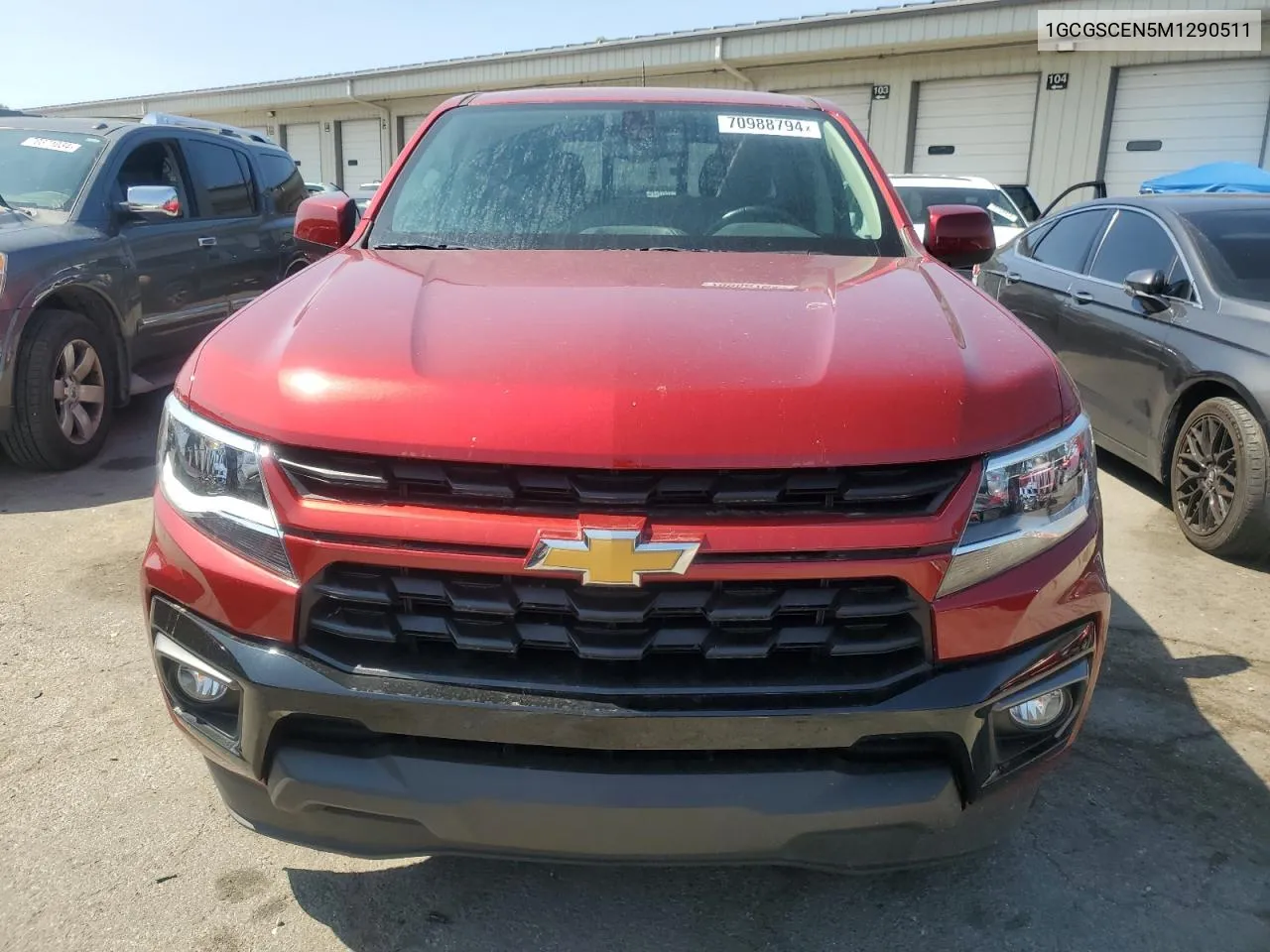 1GCGSCEN5M1290511 2021 Chevrolet Colorado Lt