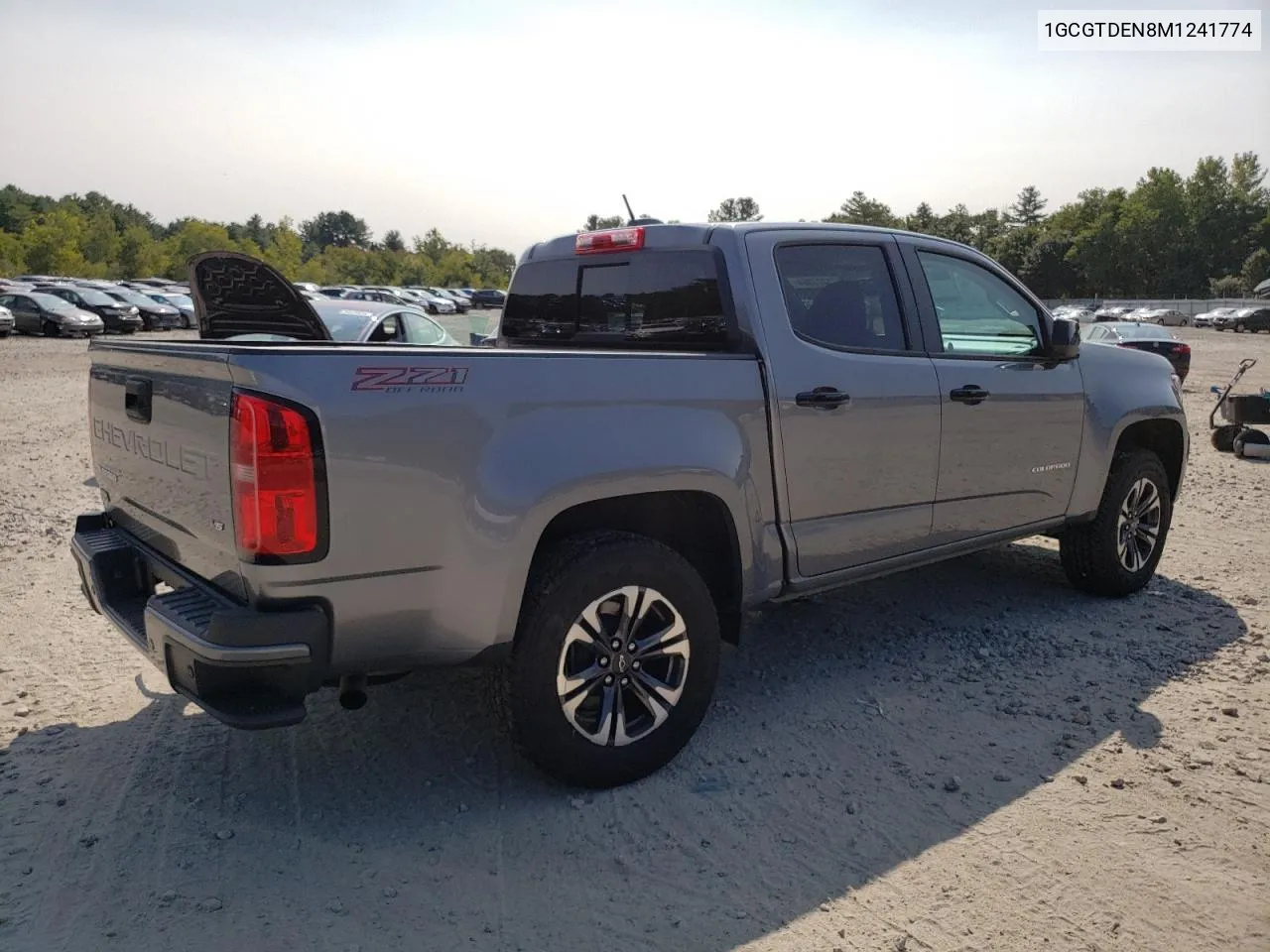 2021 Chevrolet Colorado Z71 VIN: 1GCGTDEN8M1241774 Lot: 71227364