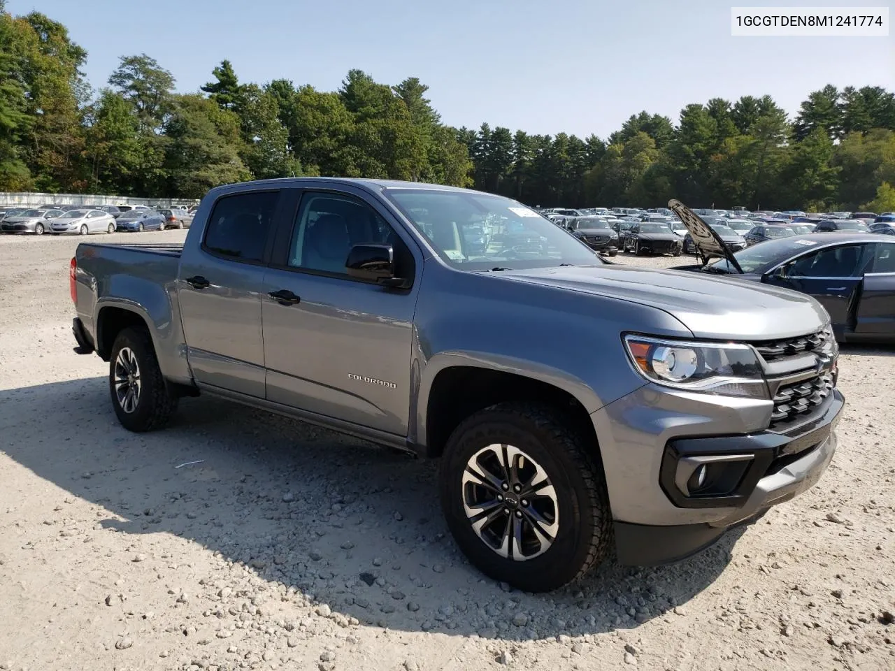 2021 Chevrolet Colorado Z71 VIN: 1GCGTDEN8M1241774 Lot: 71227364