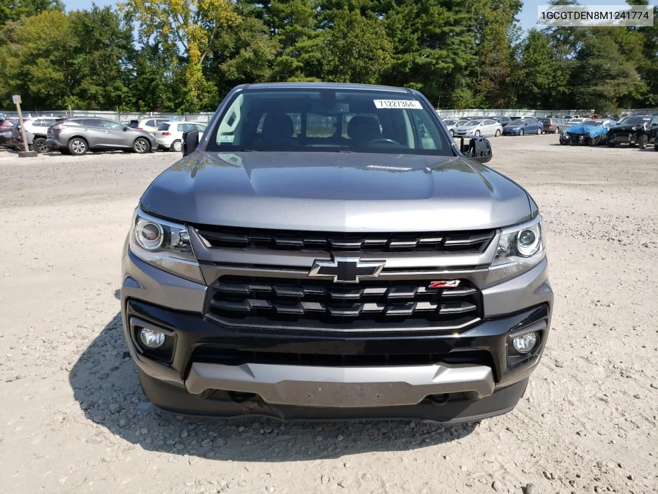 2021 Chevrolet Colorado Z71 VIN: 1GCGTDEN8M1241774 Lot: 71227364