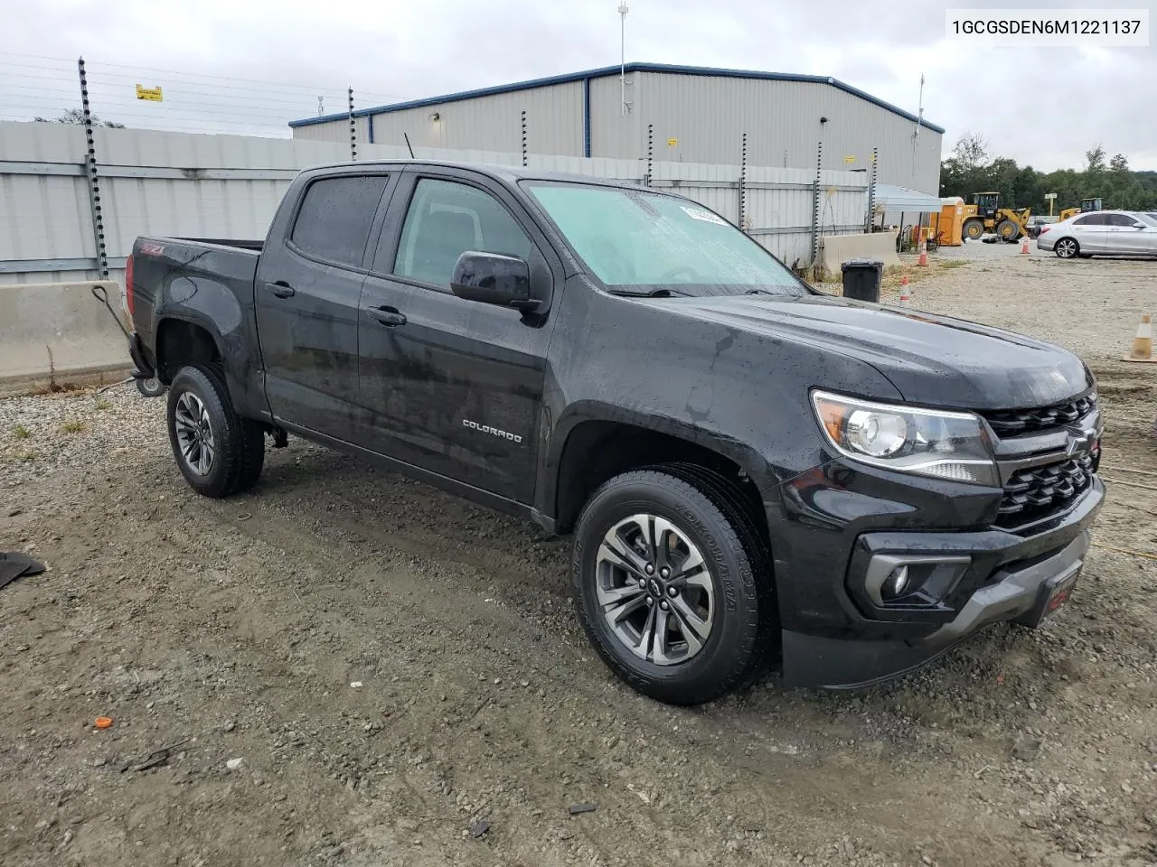 2021 Chevrolet Colorado Z71 VIN: 1GCGSDEN6M1221137 Lot: 71443384