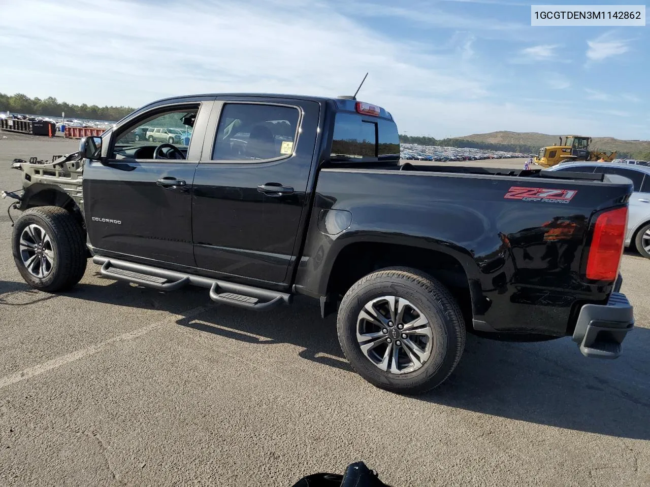 2021 Chevrolet Colorado Z71 VIN: 1GCGTDEN3M1142862 Lot: 71504164