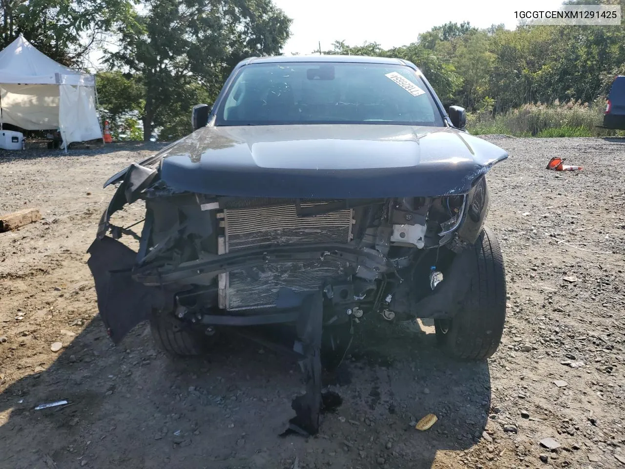 2021 Chevrolet Colorado Lt VIN: 1GCGTCENXM1291425 Lot: 71826654