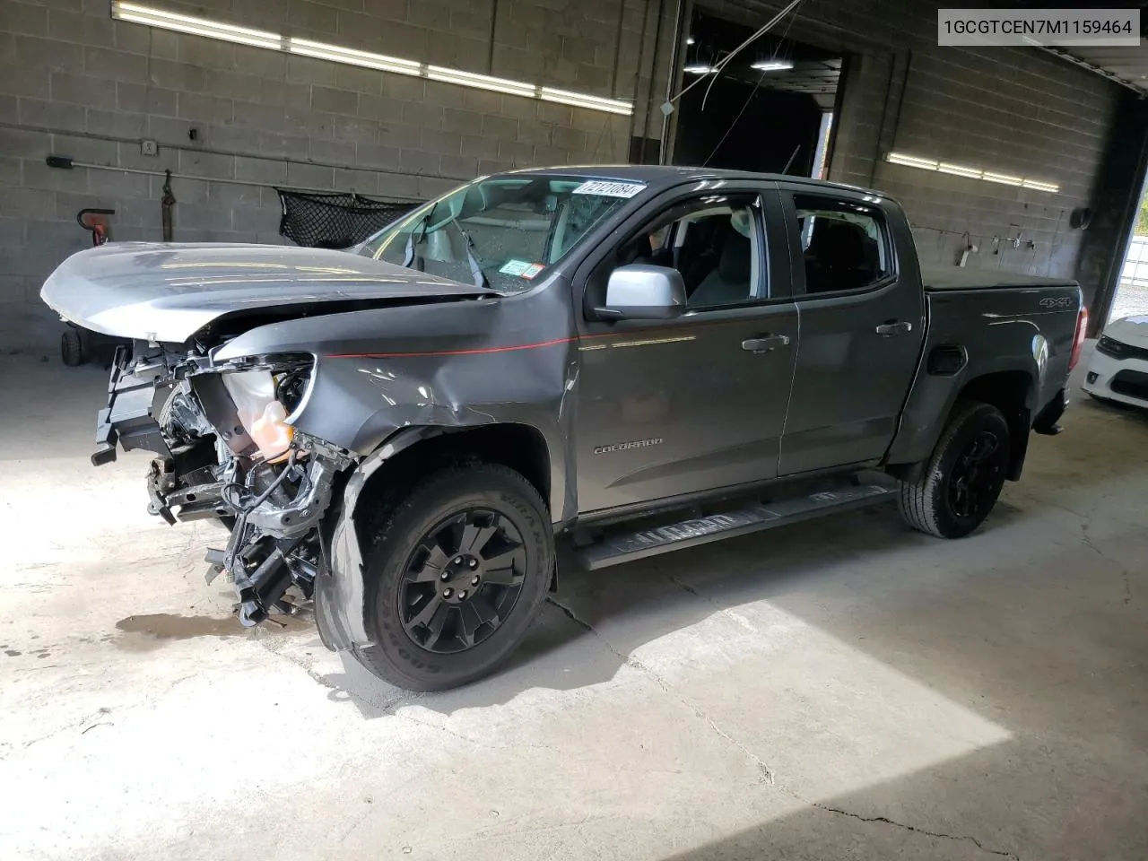 2021 Chevrolet Colorado Lt VIN: 1GCGTCEN7M1159464 Lot: 72121084